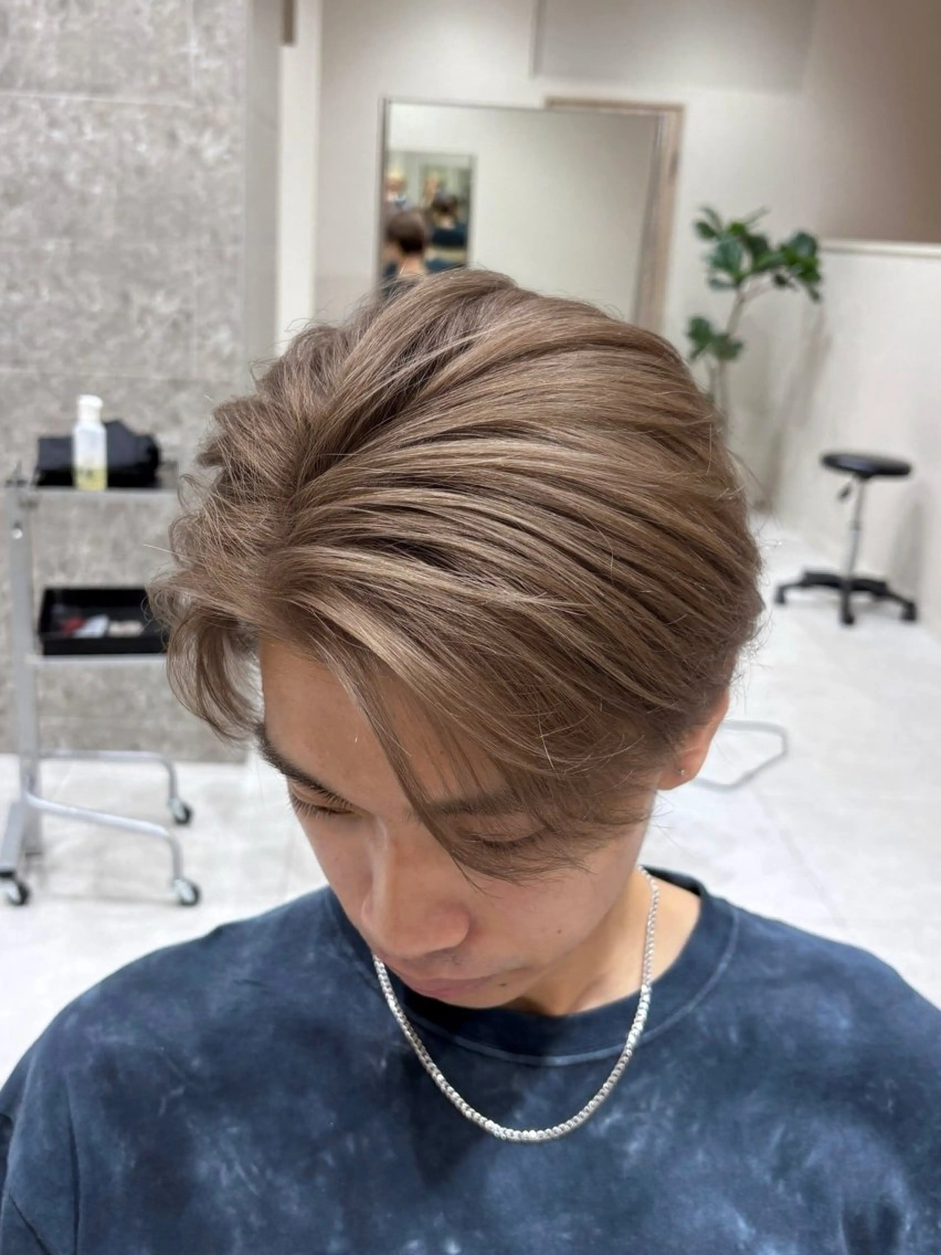 カラー メンズ カット ヘアカラー バレイヤージュ/ヘア アレンジ/shionのヘアスタイル