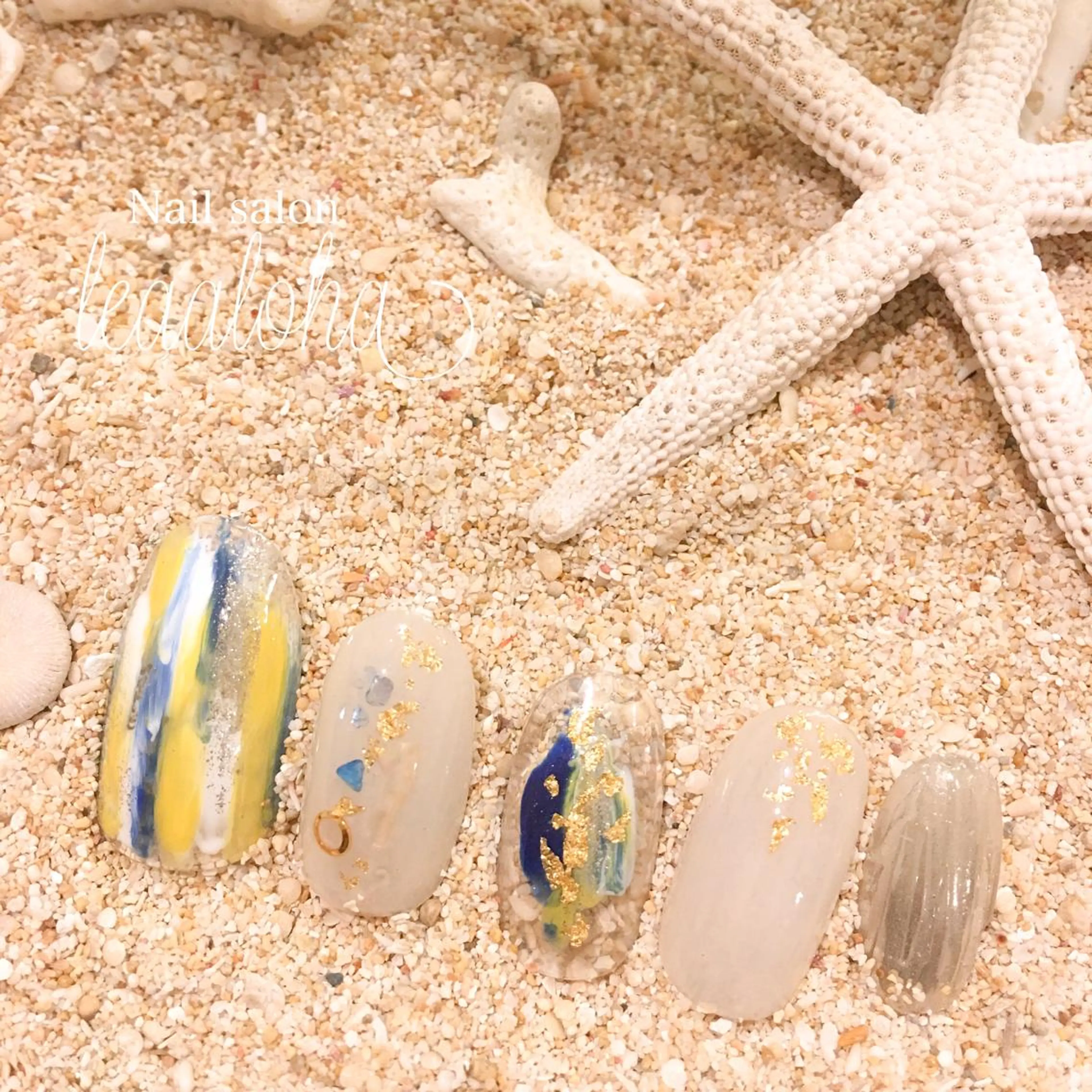 ネイル leaaloha　byBROWN HAIR所属・レアアロハ宇都宮 /ネイル.メンズ脱毛のネイルデザイン