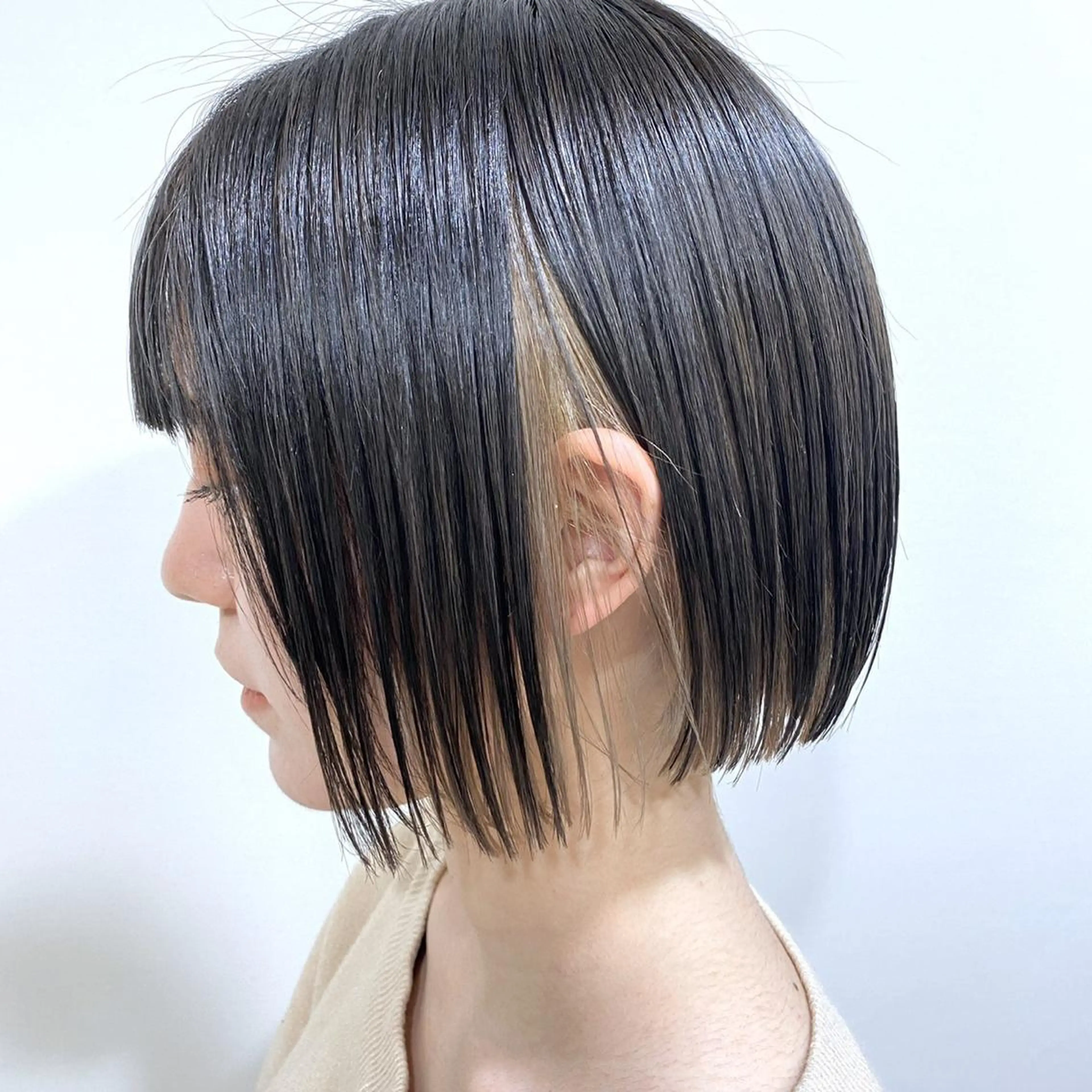 ショート カラー グランジヘア 無造作ヘアHYUGAのヘアスタイル