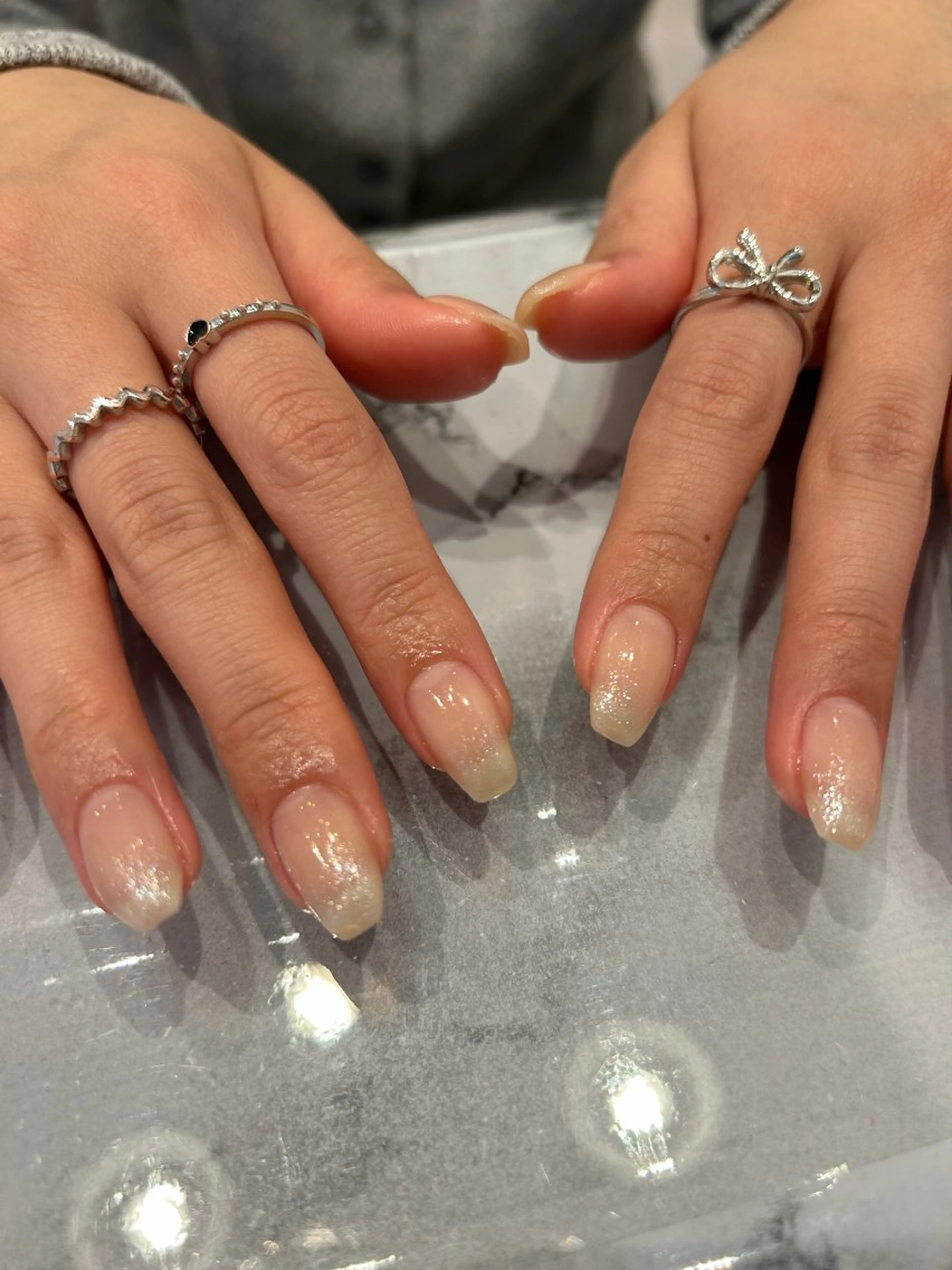 ネイル ハンドネイル 🎀PLATINUM DOLL はな🎀のネイルデザイン