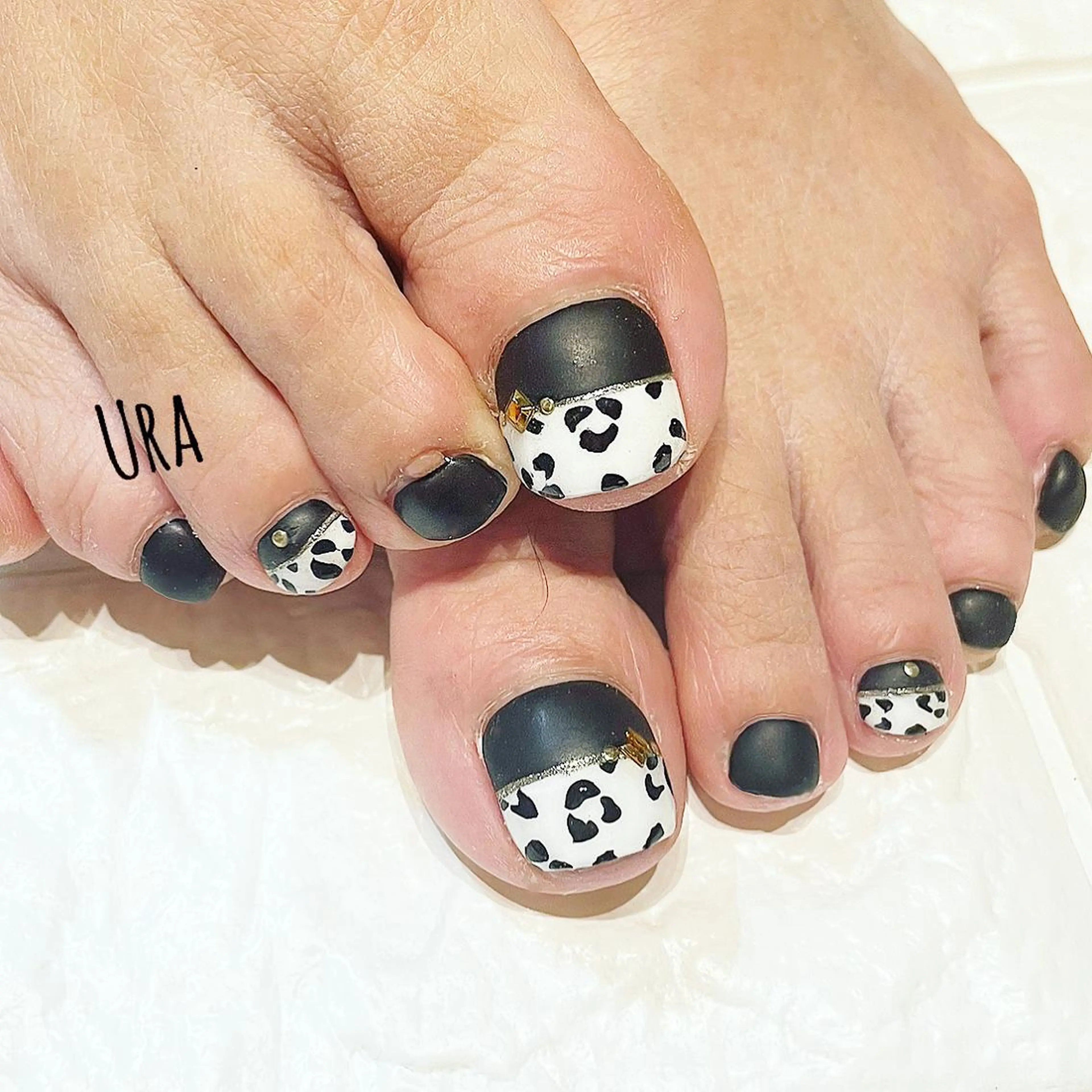 ネイル フットネイル UrakoNail 《nail》のネイルデザイン