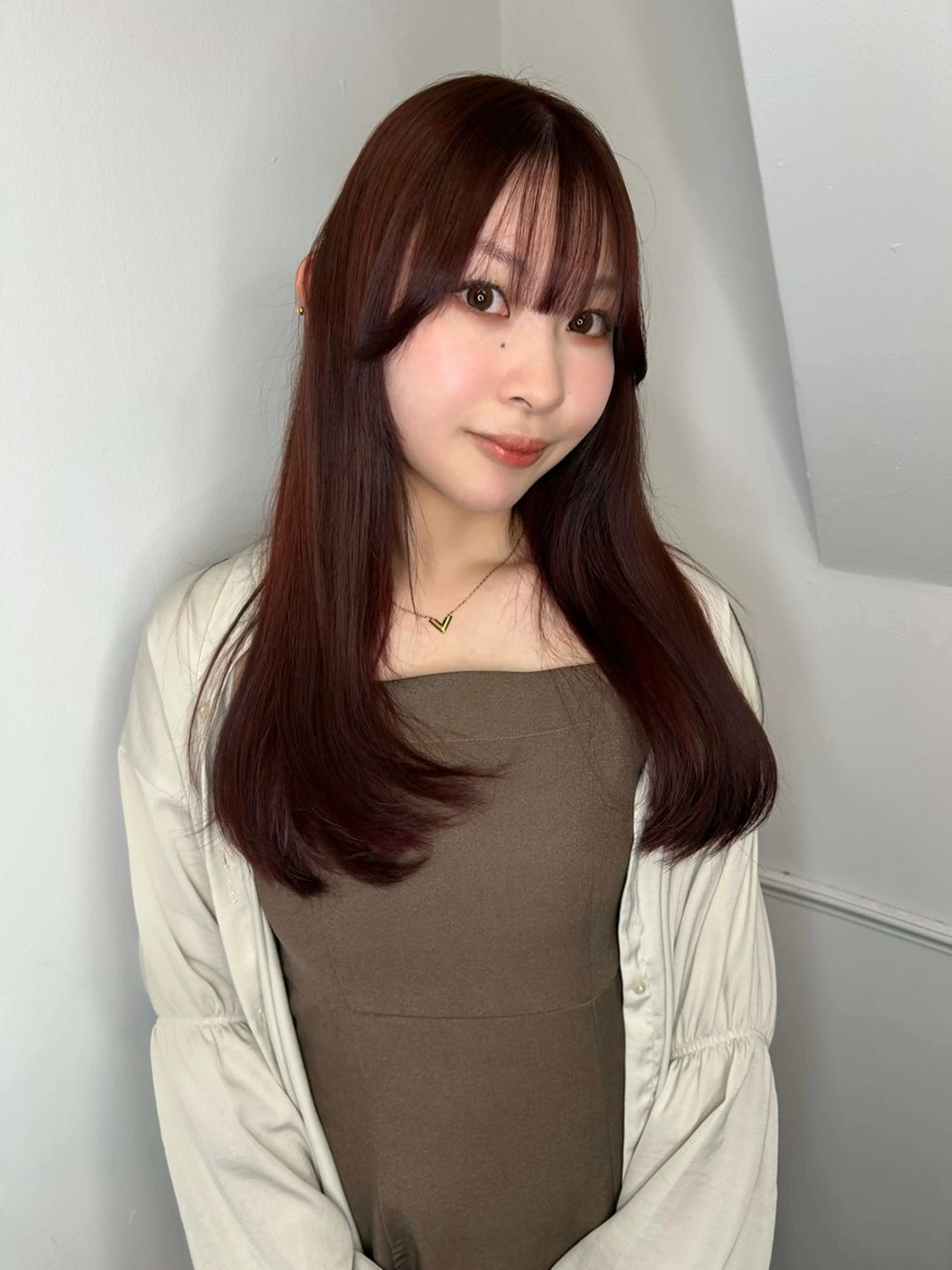 ロング カラー land所属・透明感カラー/レイヤ ー🌙Honokaのヘアスタイル