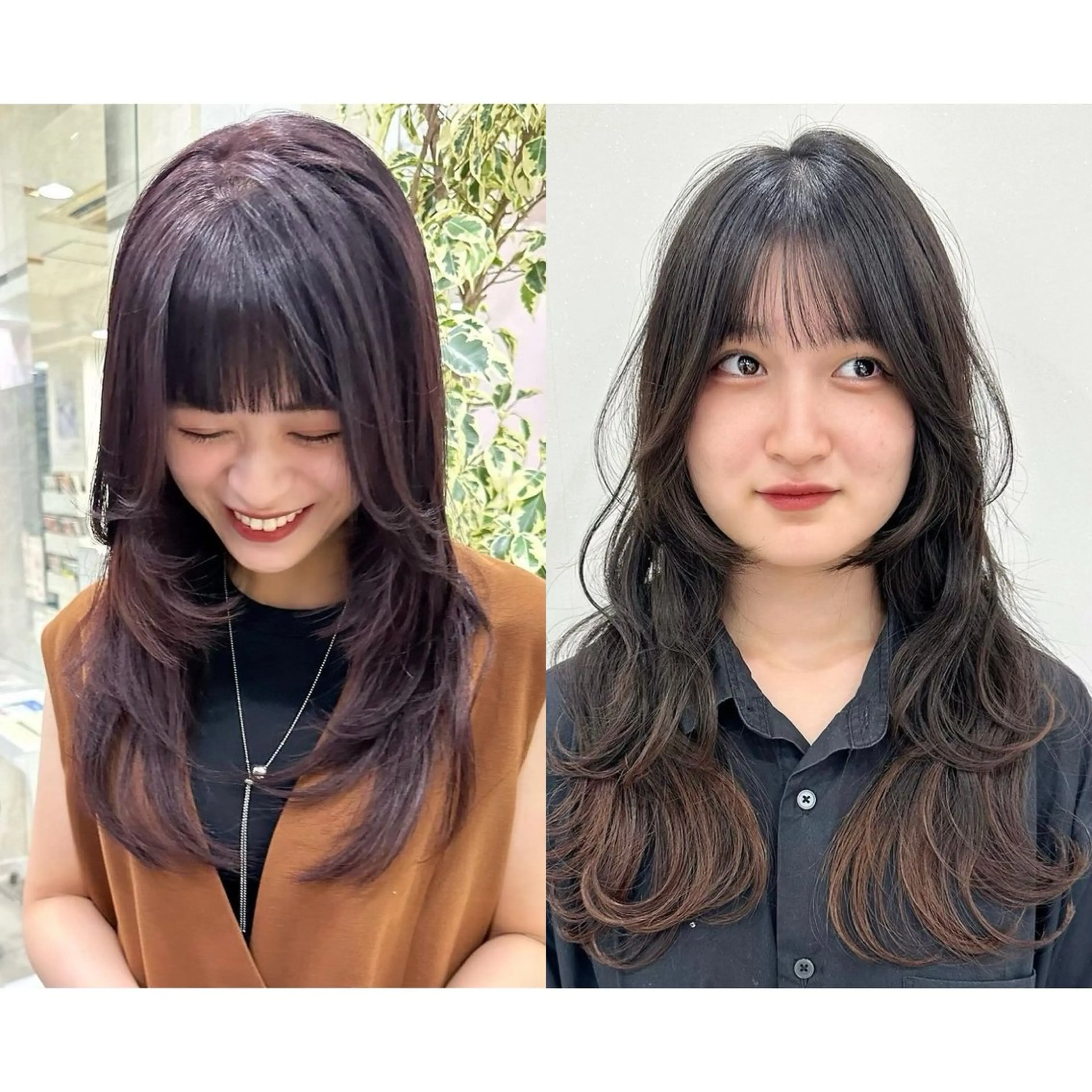 ロング ハピネス所属・川本 真鈴のヘアスタイル