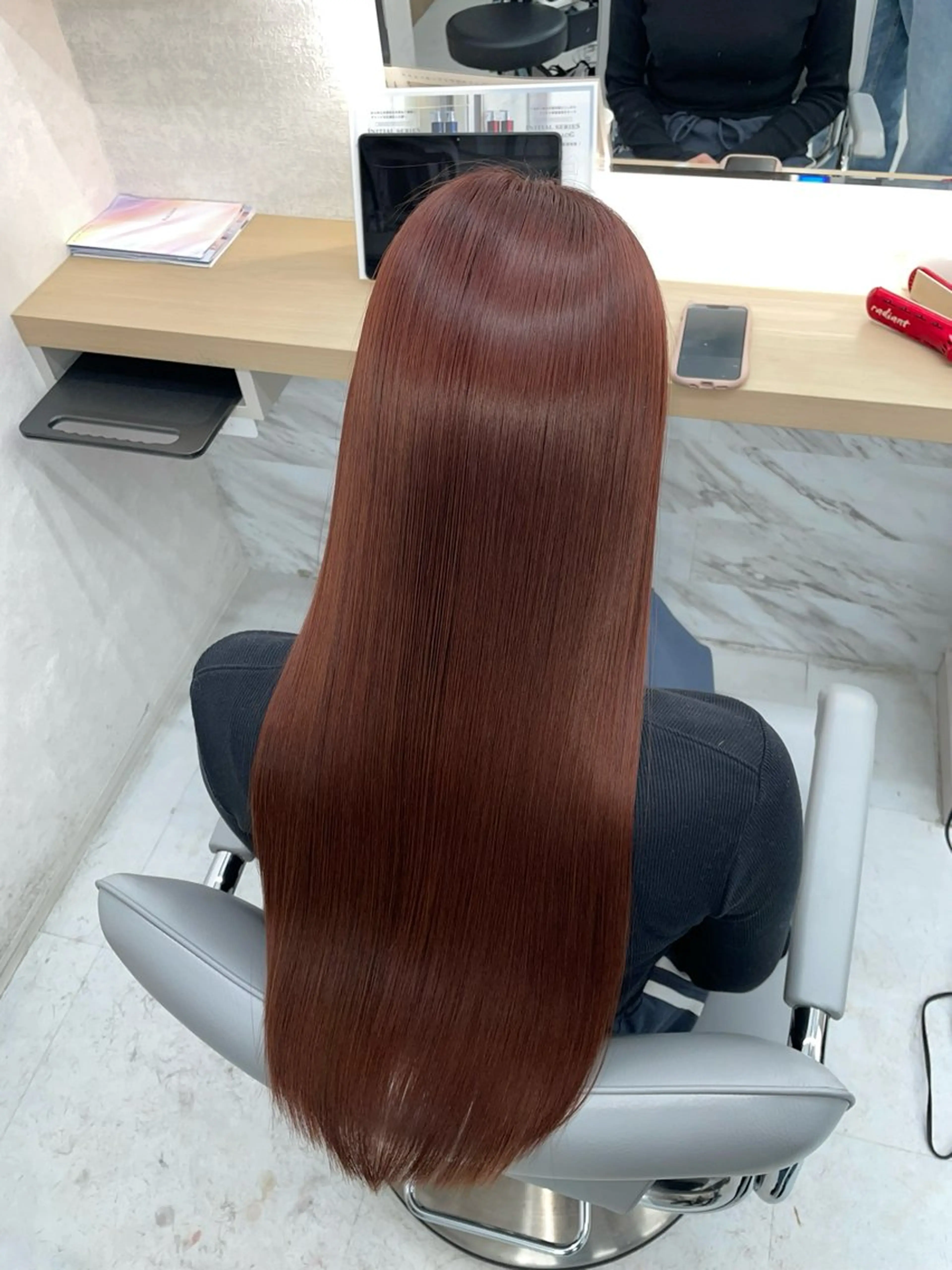 ロング カット 縮毛矯正 トリートメント youres hair2nd 髪質改善&ヘッドスパ所属・髪質改善特化/ 河野　柊斗のヘアスタイル