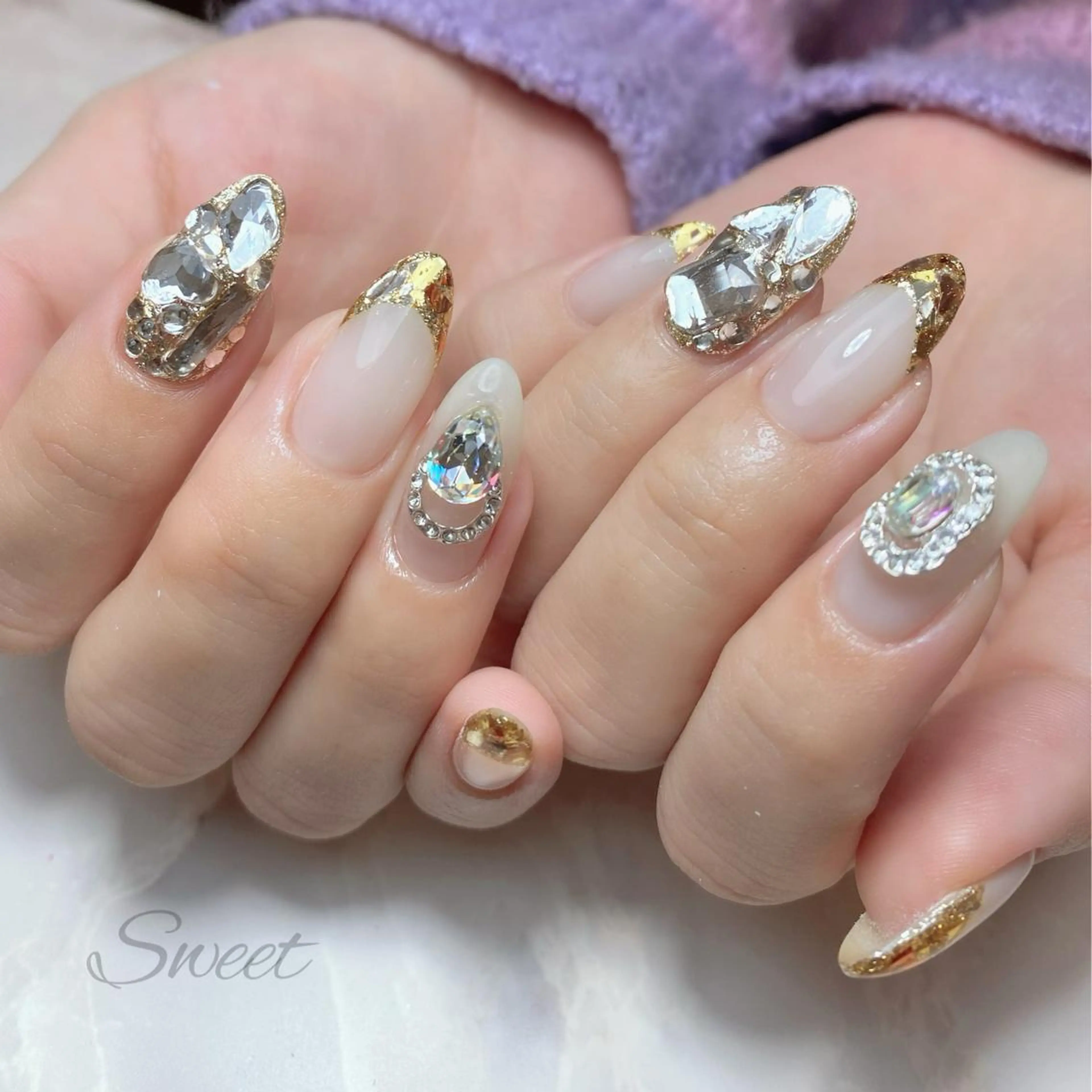 ネイル ハンドネイル sweet 仲野陽子のネイルデザイン