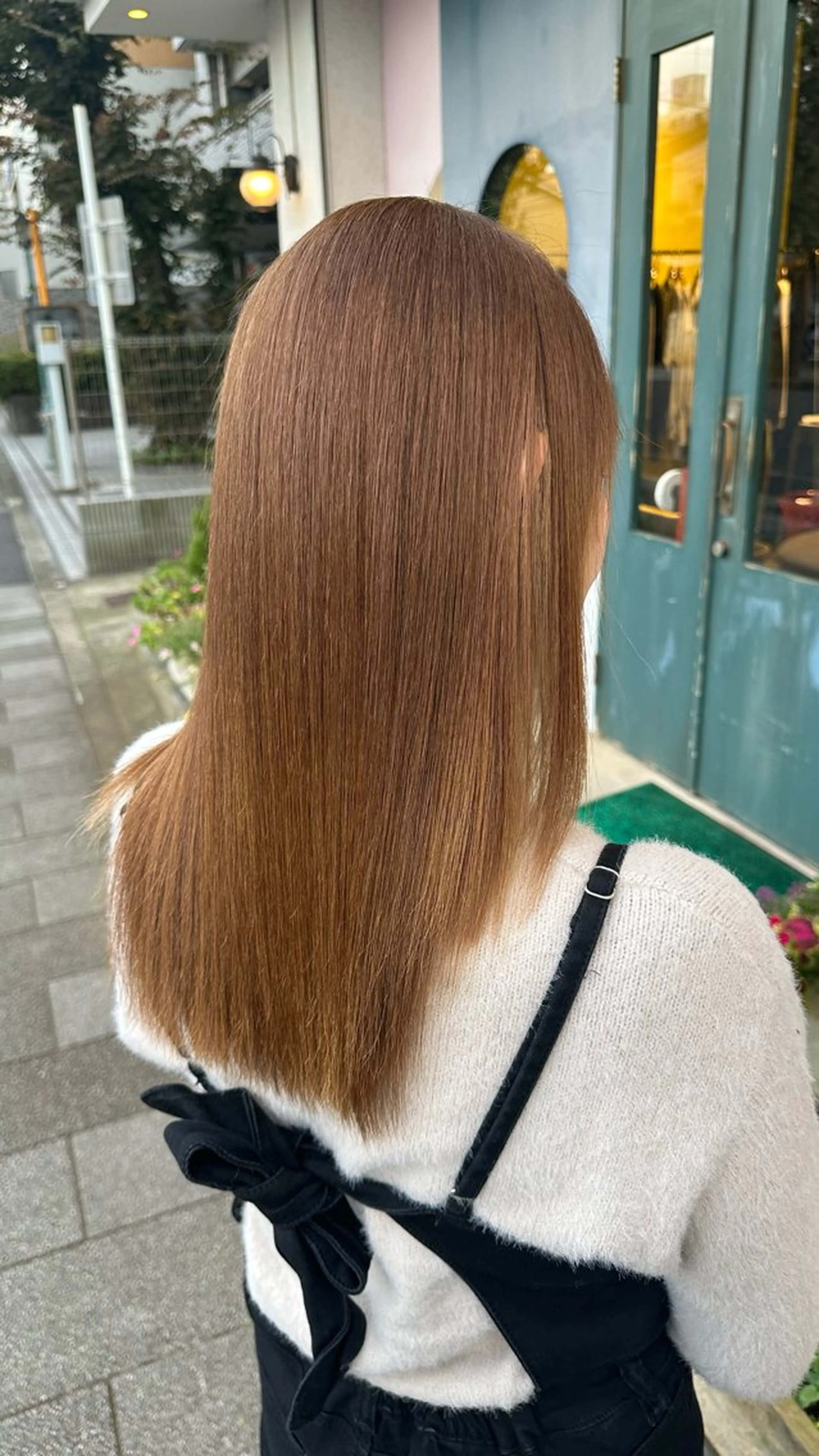 セミロング パーマ 【echelle】 あむのヘアスタイル