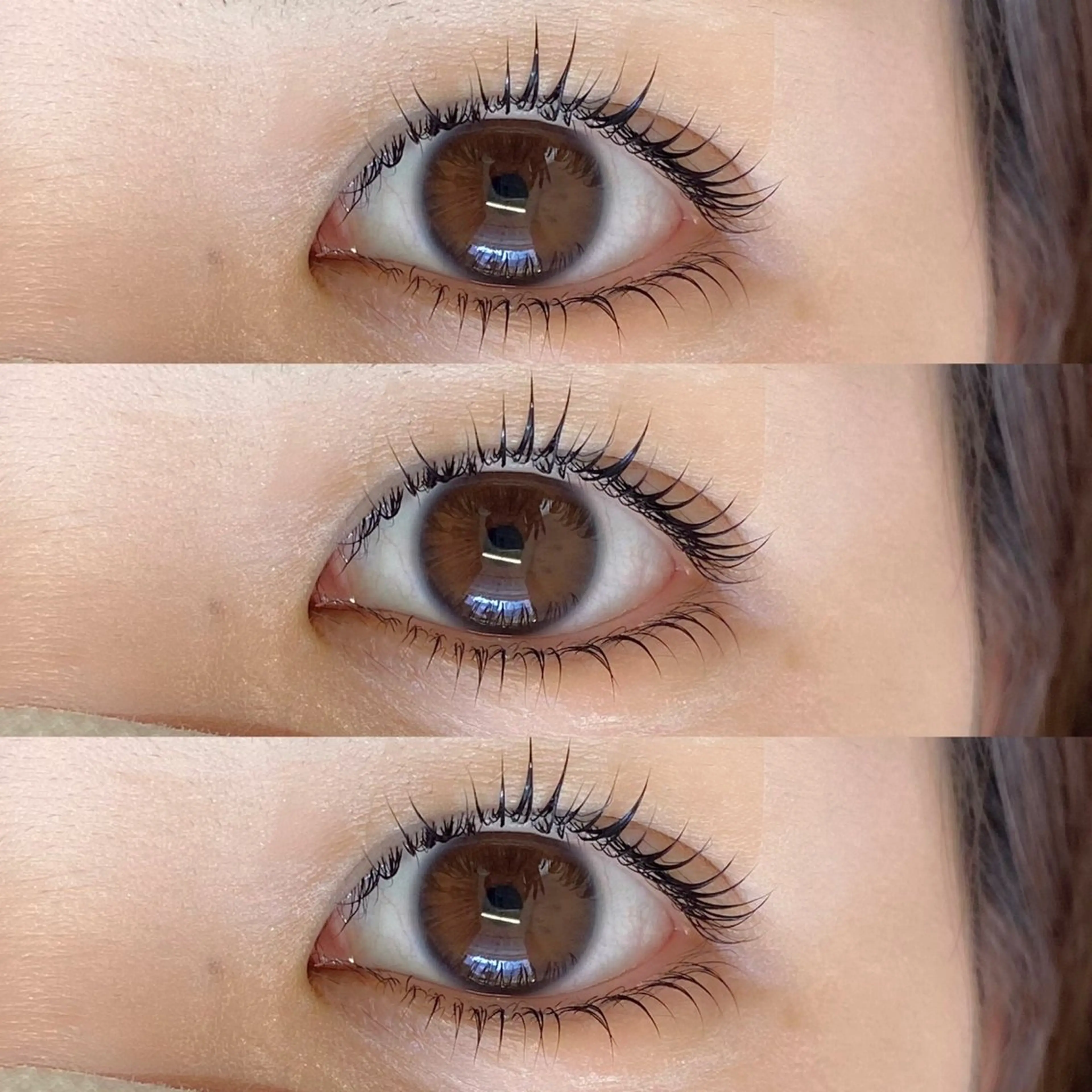 マツエク・マツパ ナチュラル 下まつげエクステ マツパ meg .のマツエク・マツパデザイン