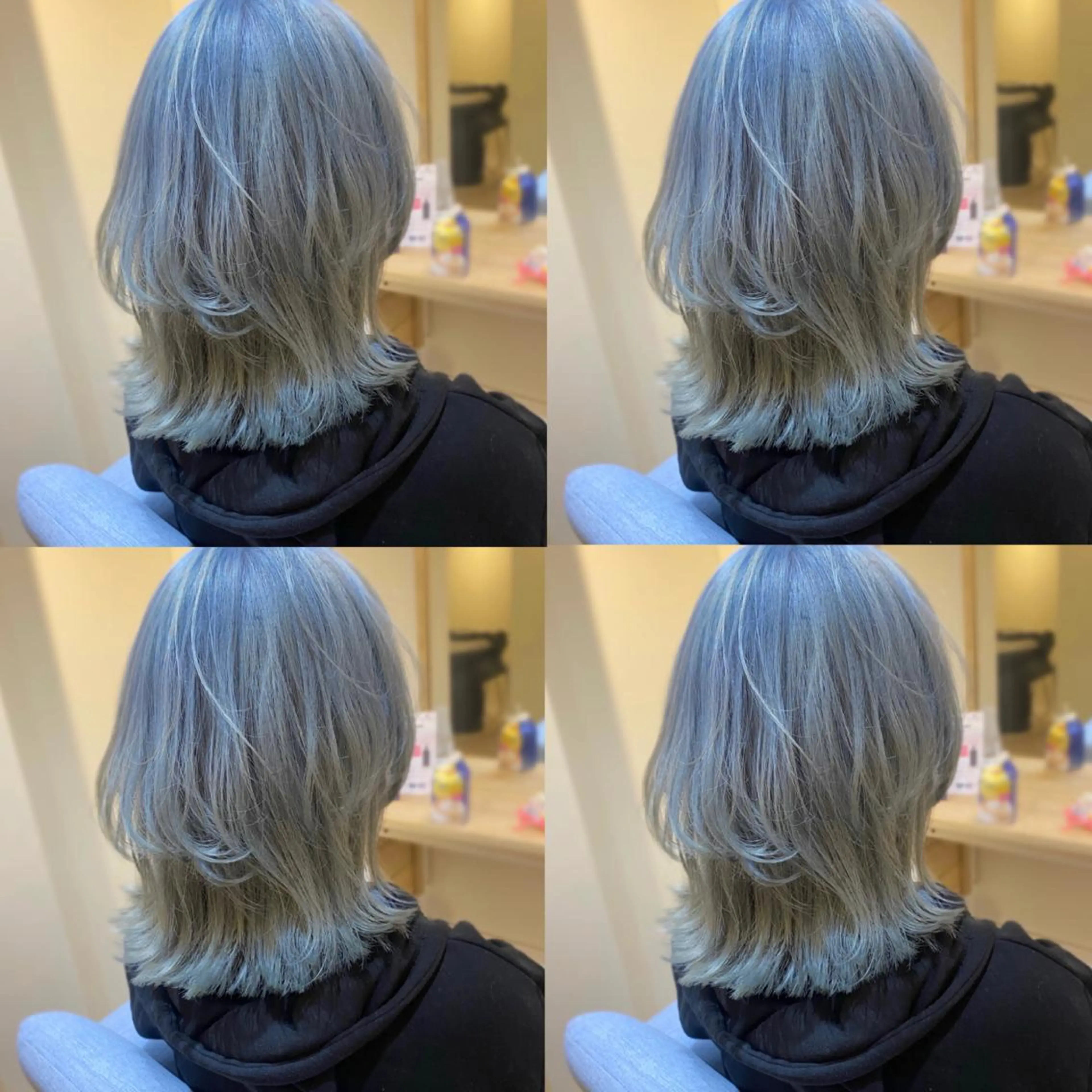 ミディアム カラー hair＆relax　salon アトレ所属・金島 青のヘアスタイル