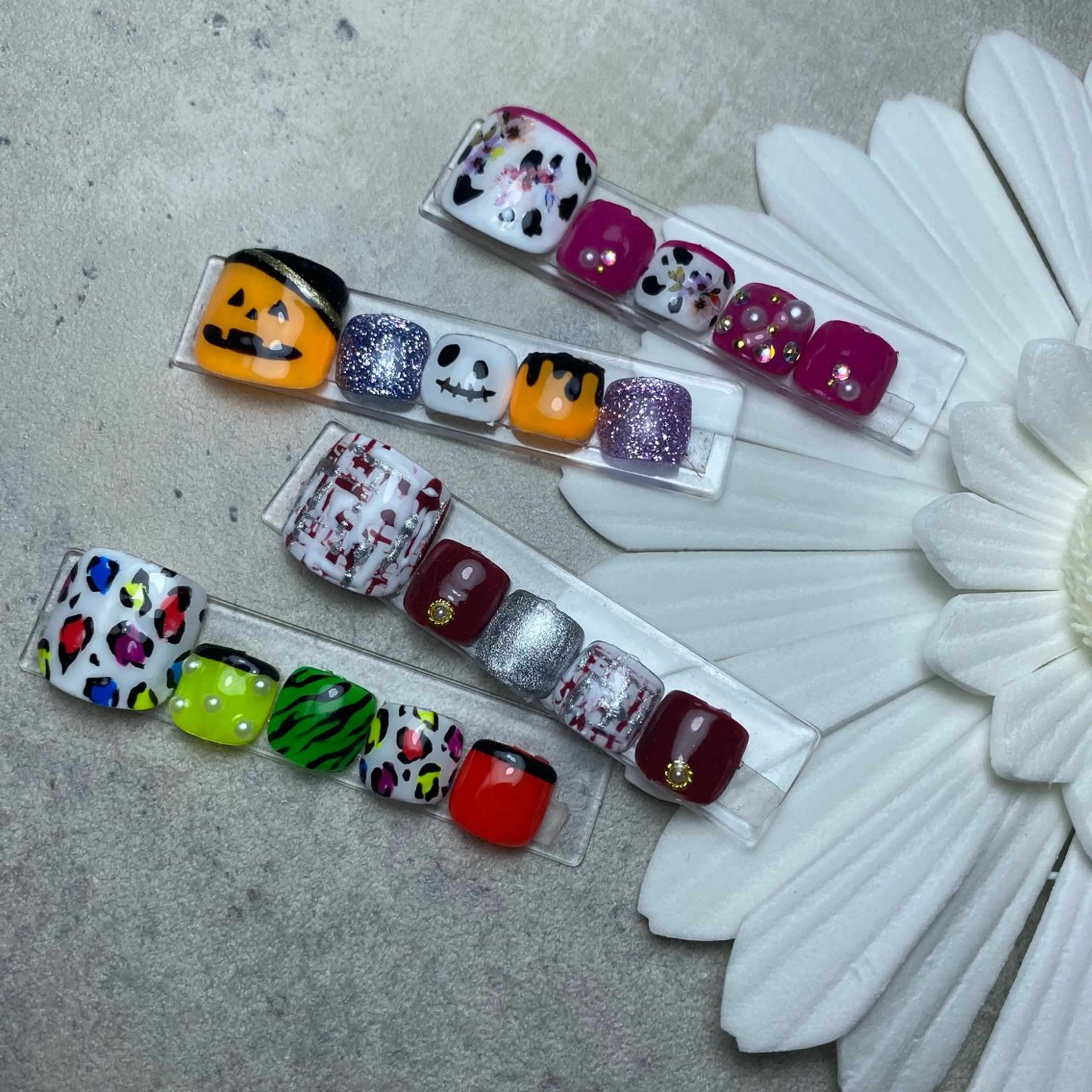 🦶定額ネイルデザイン💅 フットバス付きの写真