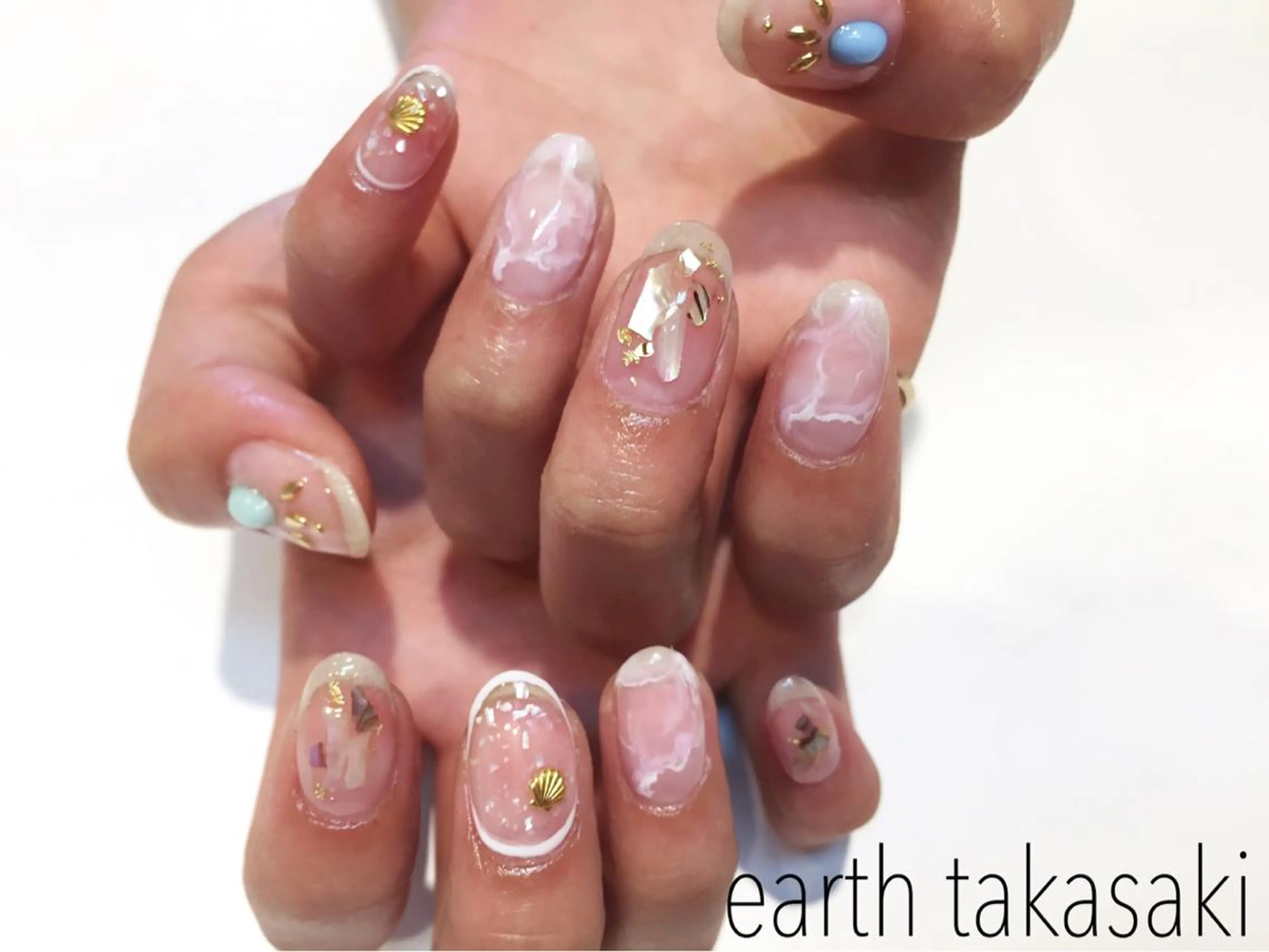 ネイル クリアネイル EARTH nanaのネイルデザイン
