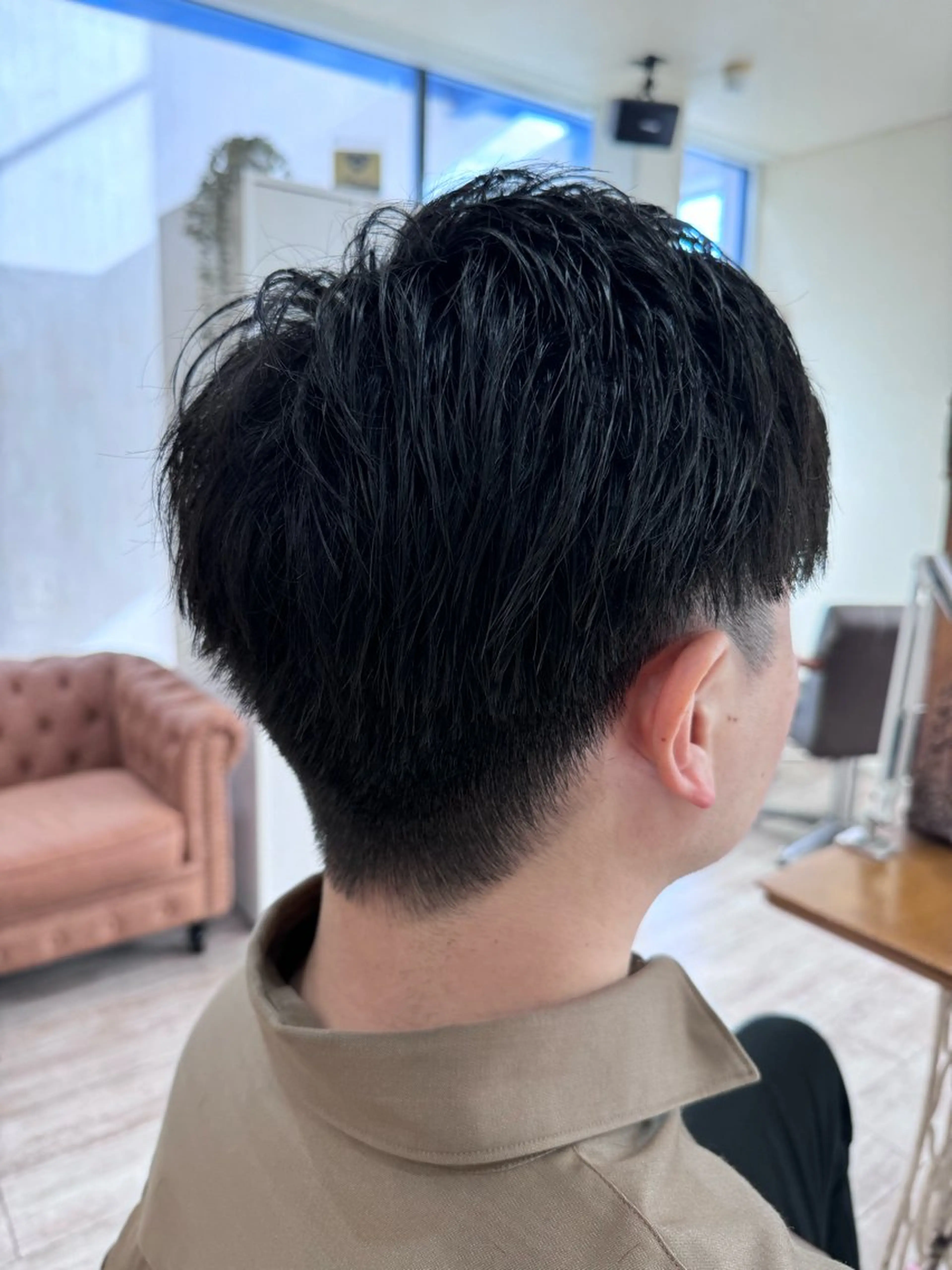 メンズ ビジネス カット ヘッドスパ noble店長 松本　拓也▶◀*.のヘアスタイル