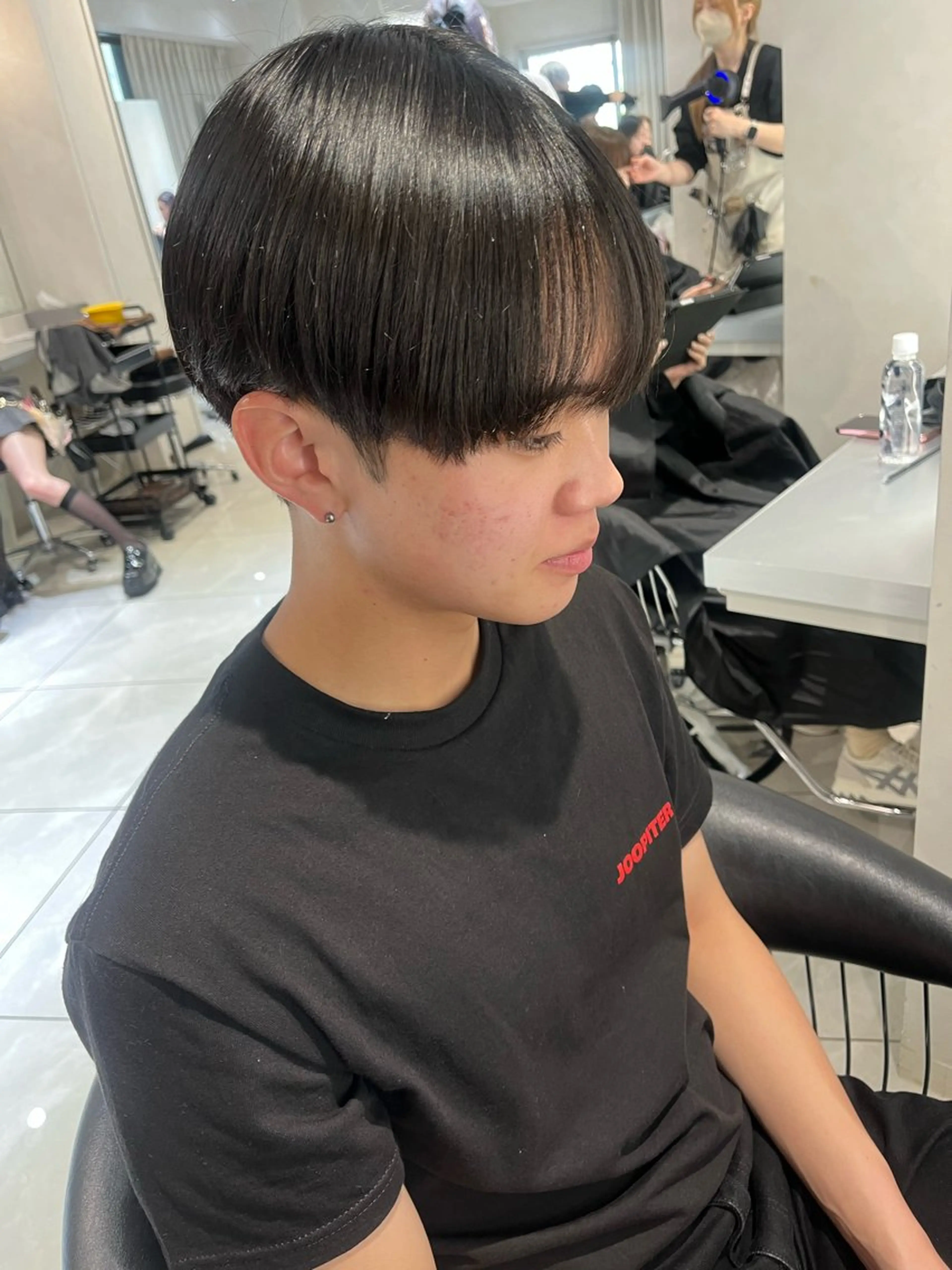 メンズ カット トリートメント ヘッドスパ 韓国メンズ特化 ダウン・毛流れパーマのヘアスタイル