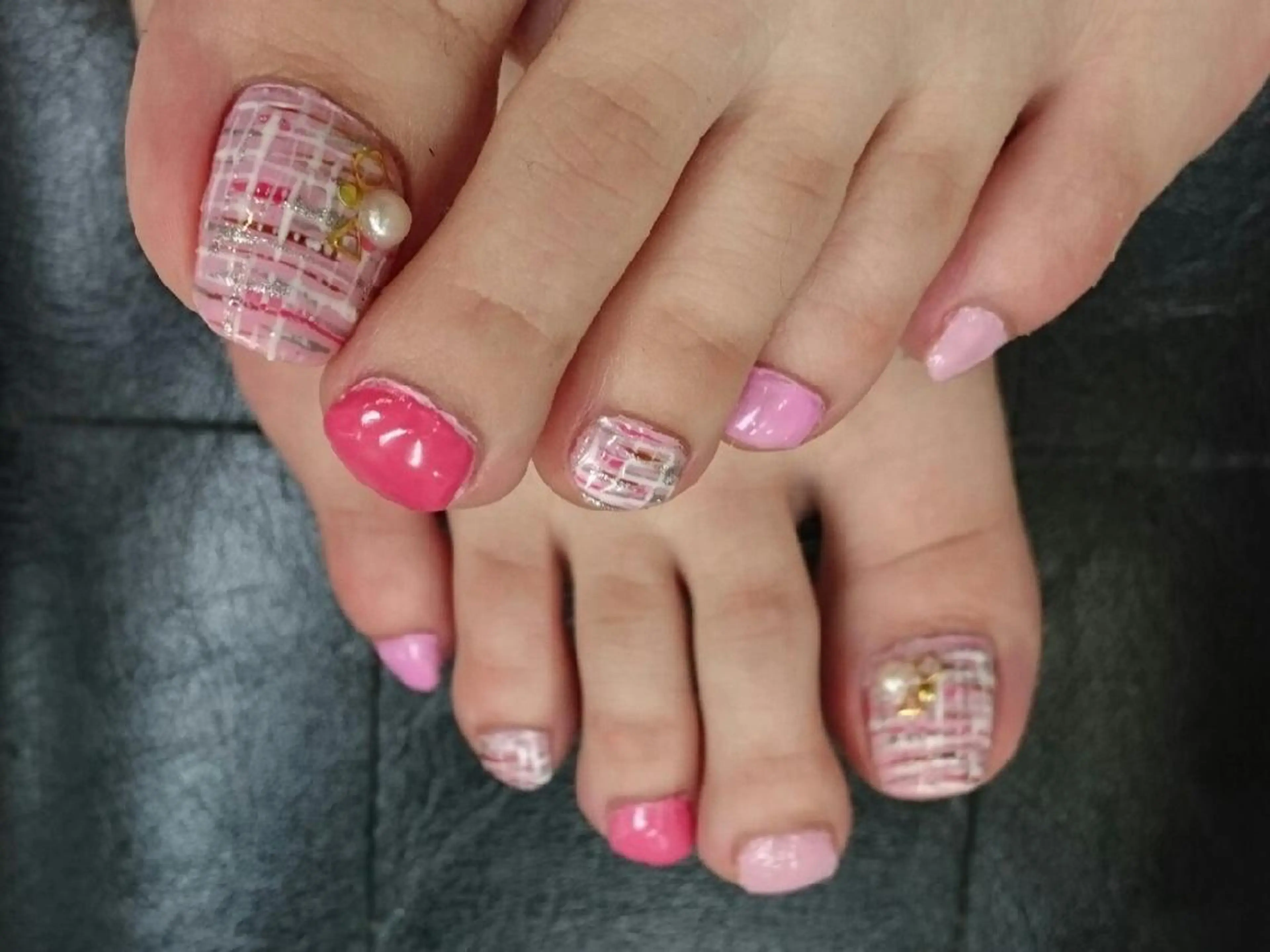 ミディアム ネイル nail salon Blancのネイルデザイン