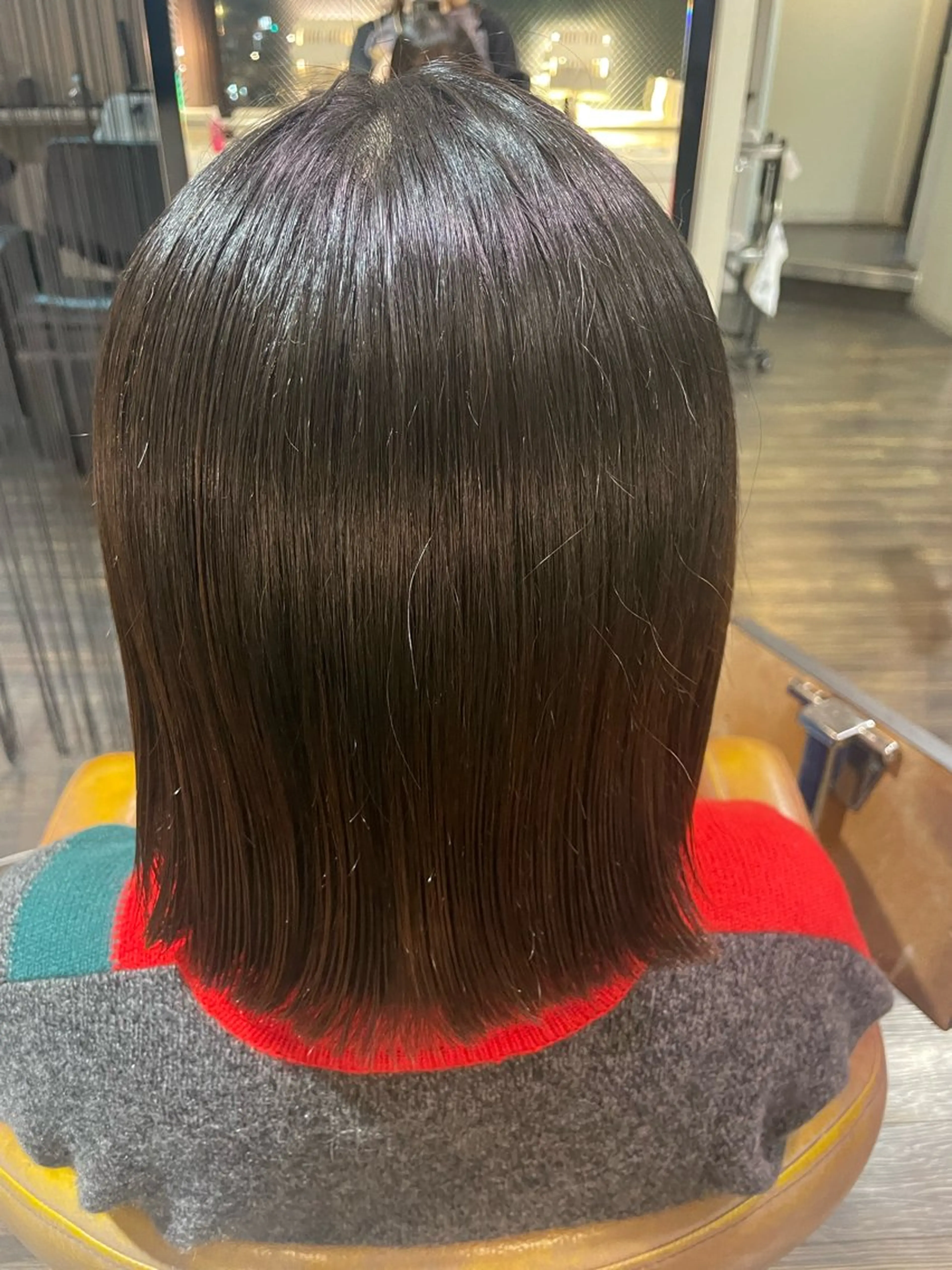 ミディアム トリートメント カット トリートメント 佐藤 綾郁のヘアスタイル