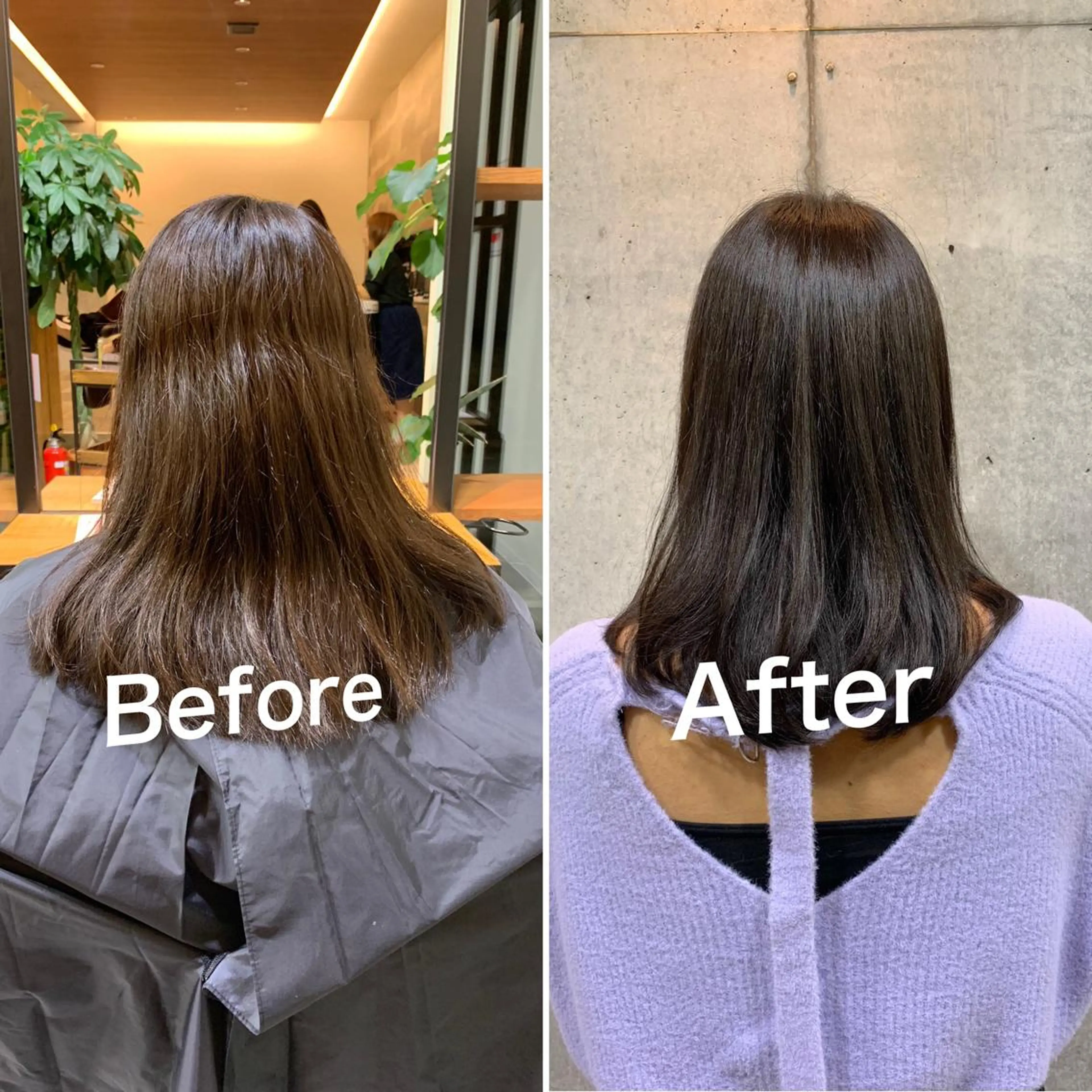 カラー カット トリートメント 佐瀬竜矢PRIMAL /portのヘアスタイル