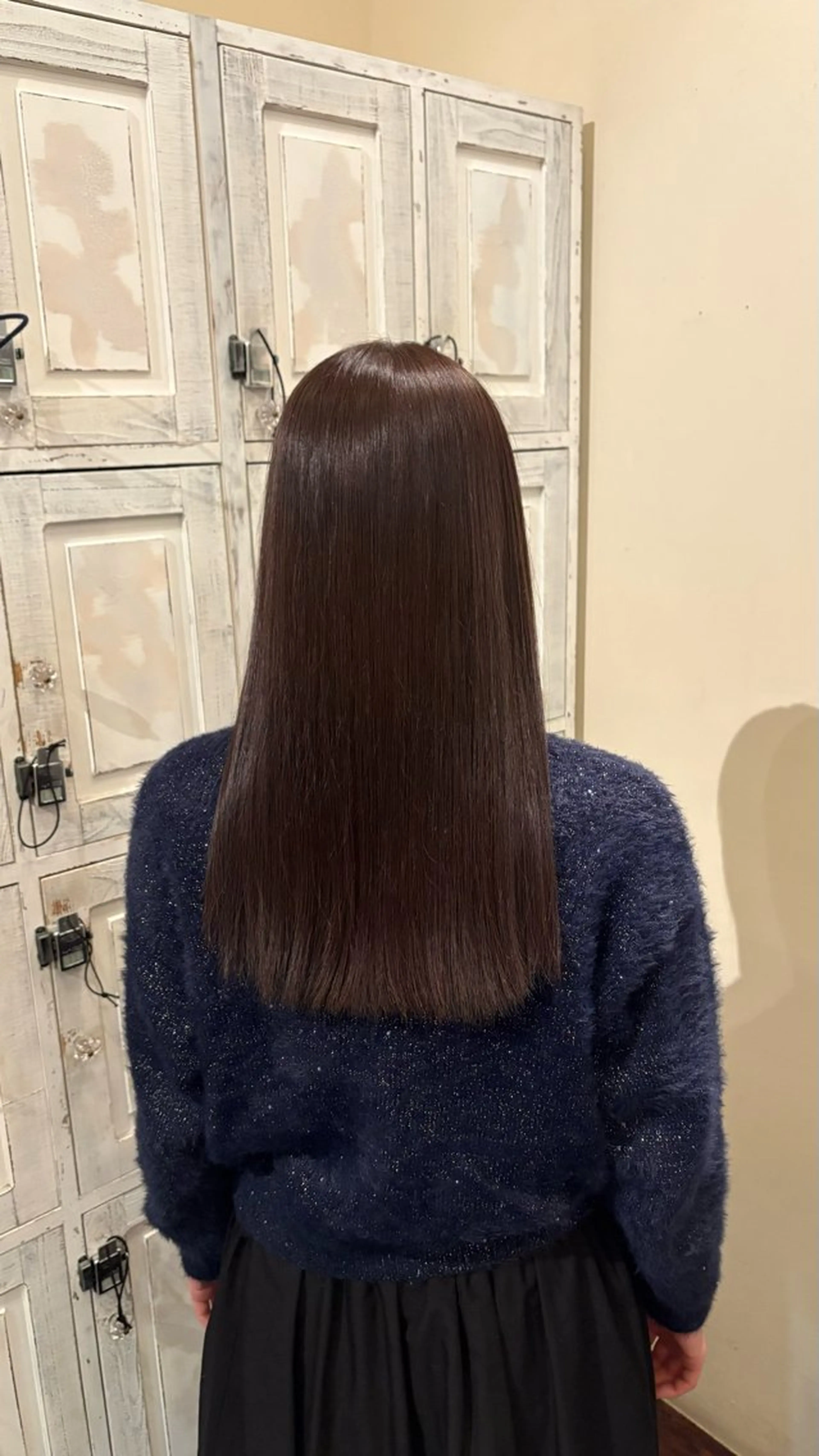 ロング ヘアカラー トリートメント モデルさん募集中🎀 内藤ほのか/艶カラーのヘアスタイル