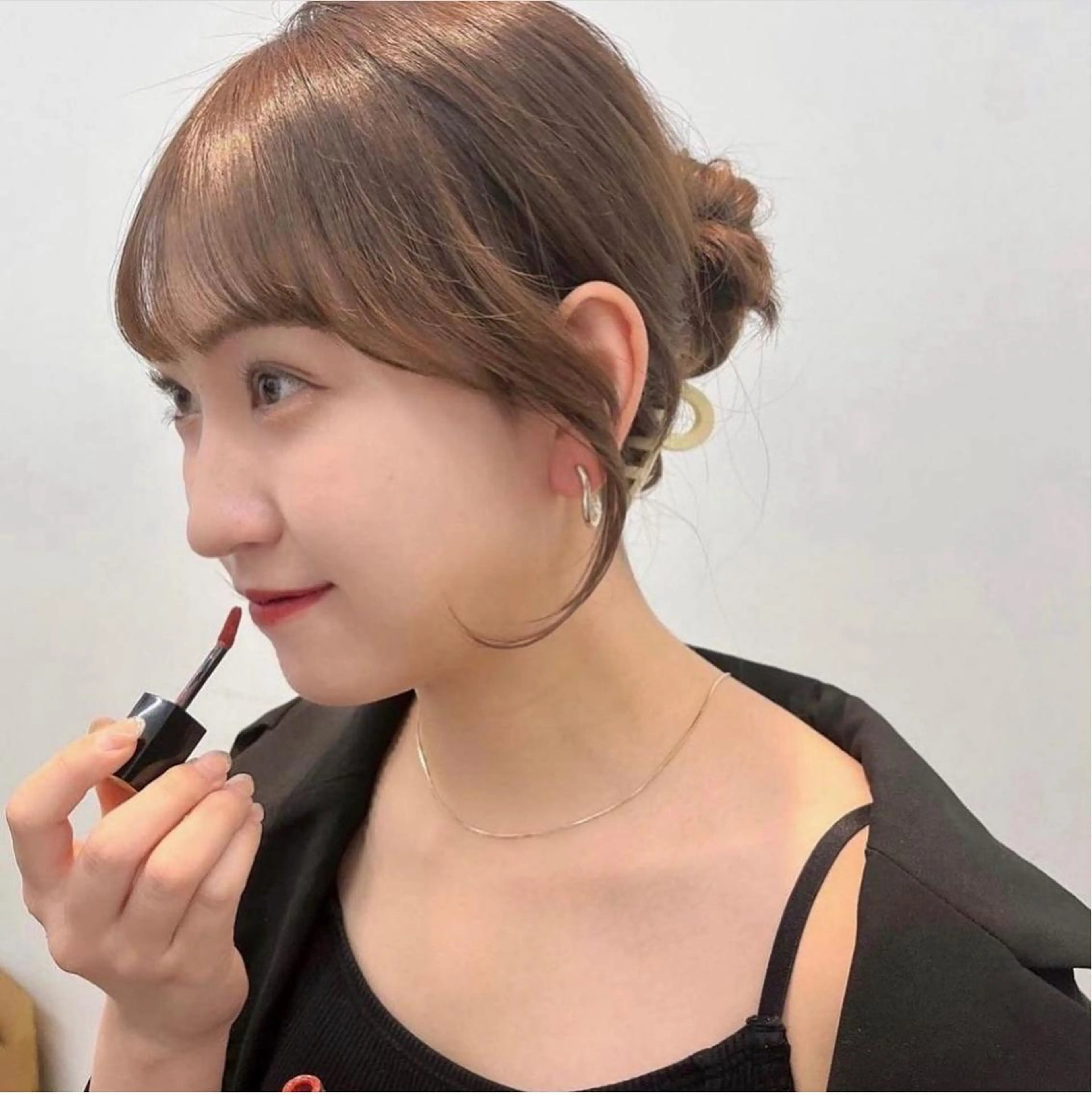 🇰🇷【韓国風⠀】顔周りカット+前髪カットの写真