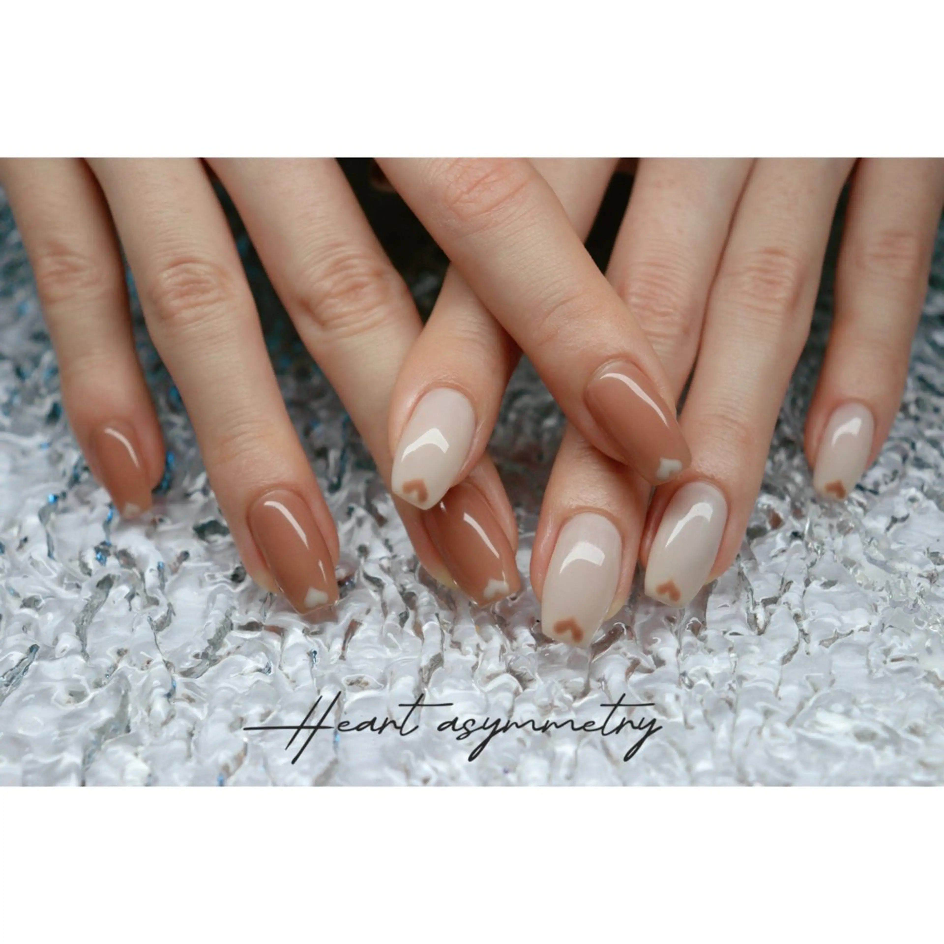 ネイル ハート ハンドネイル mapple nailのネイルデザイン