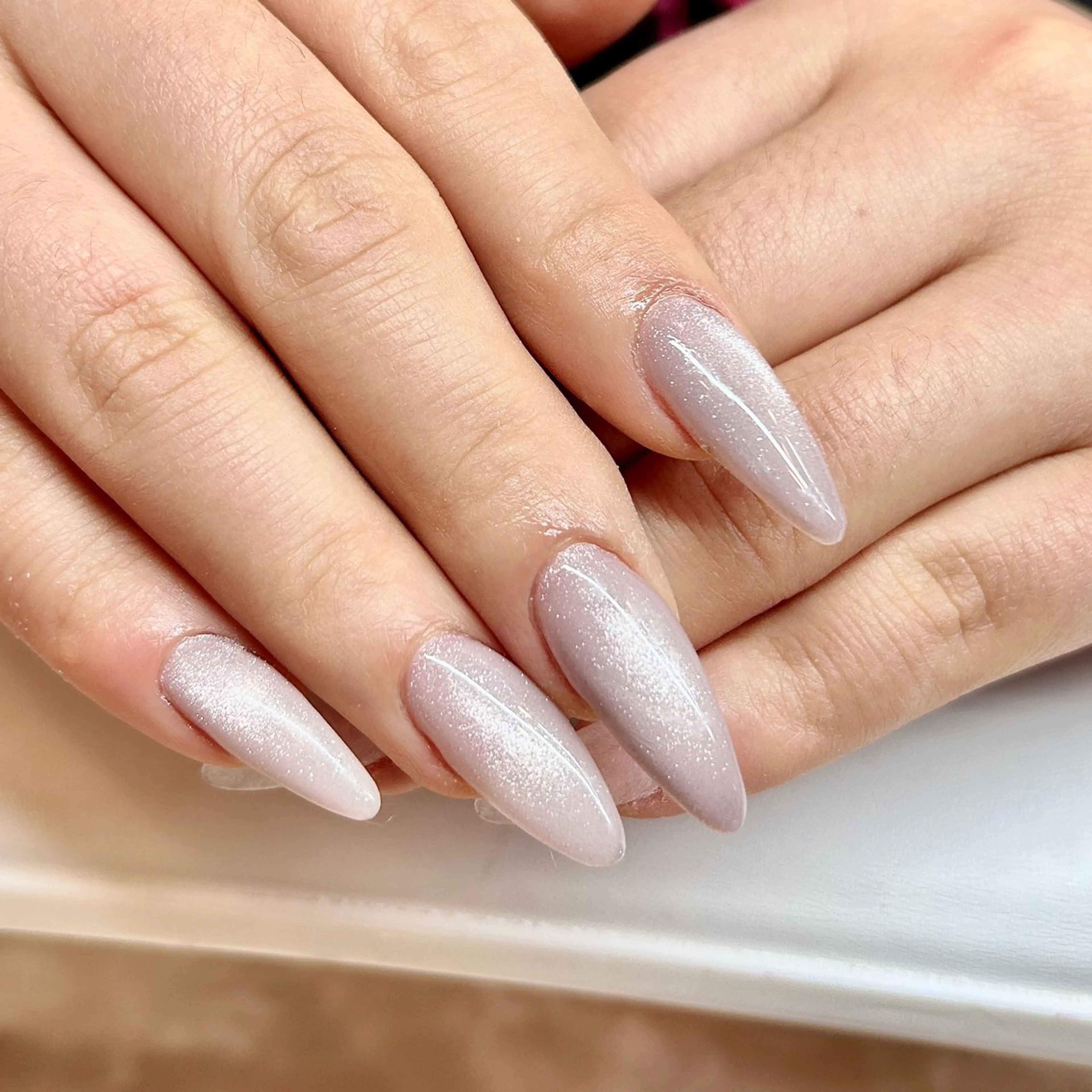 ネイル 長さ出し マグネットネイル ネイルチップ ハンドネイル ハンドケア eel 【イール】nail&eyelash所属・asuka ネイル / 青山のネイルデザイン