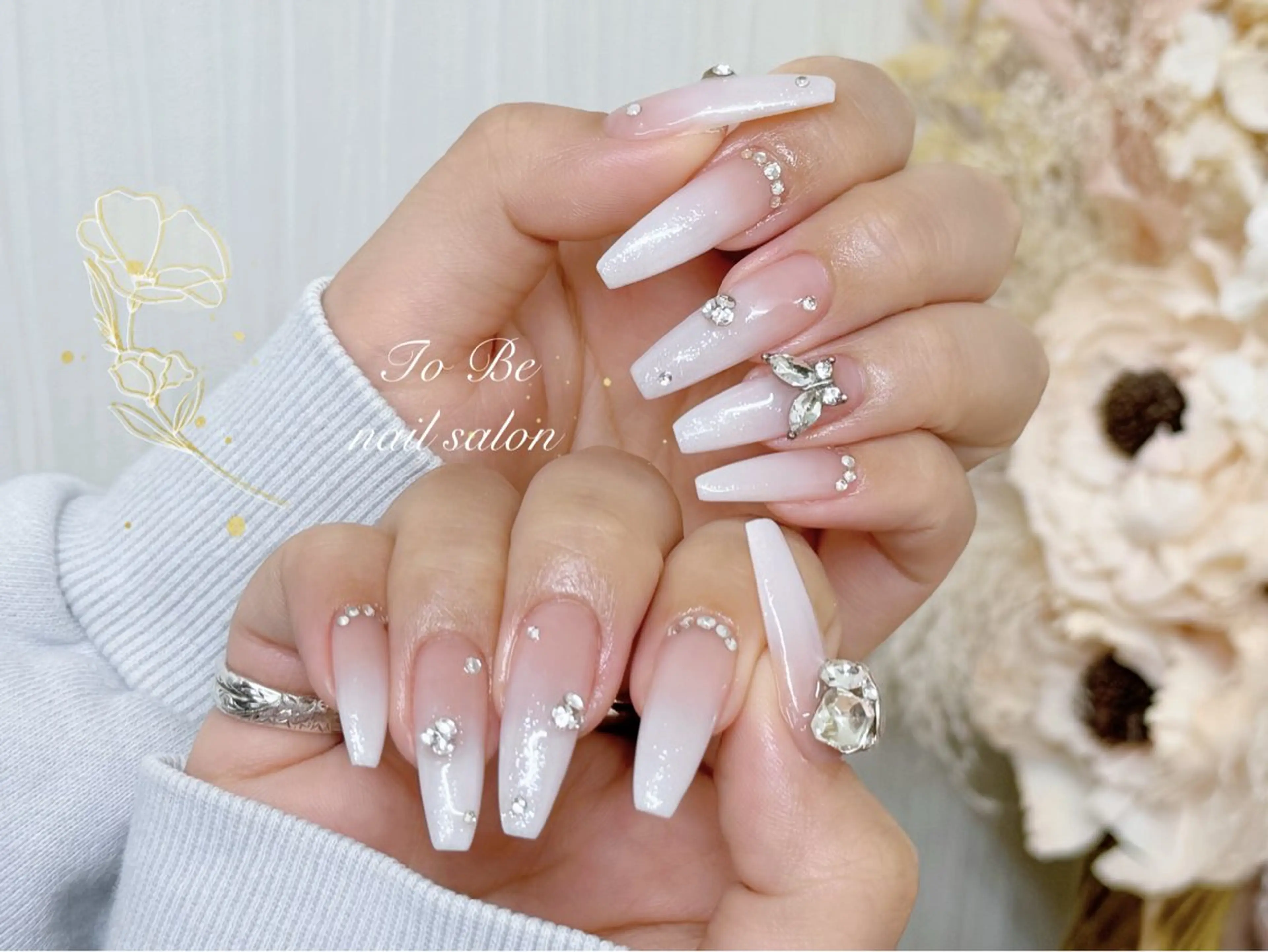 ネイル ハンドネイル Nail Salon To Be珈月のネイルデザイン