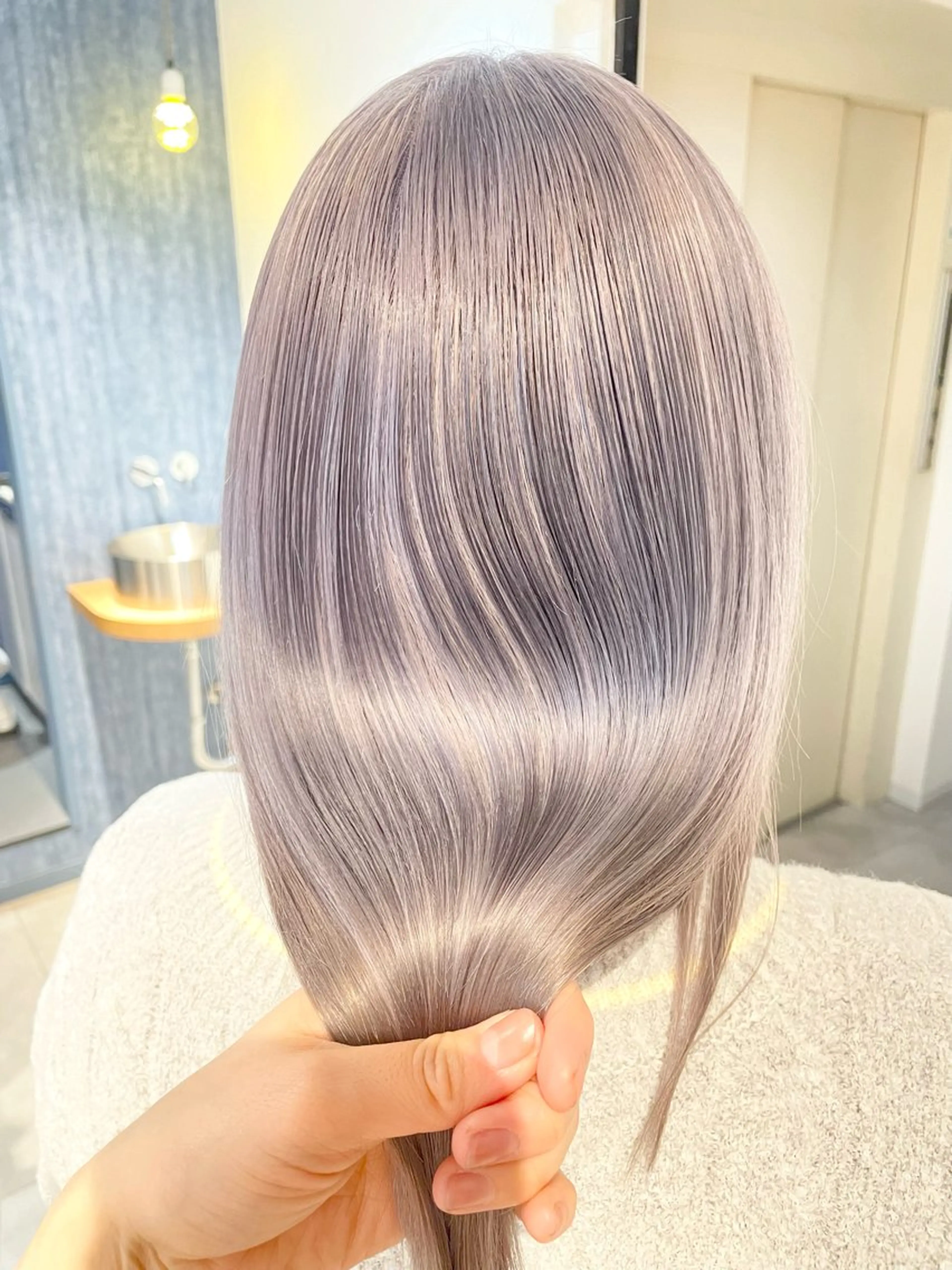 ロング カラー カット ヘアカラー arrow🖤 もえみのヘアスタイル