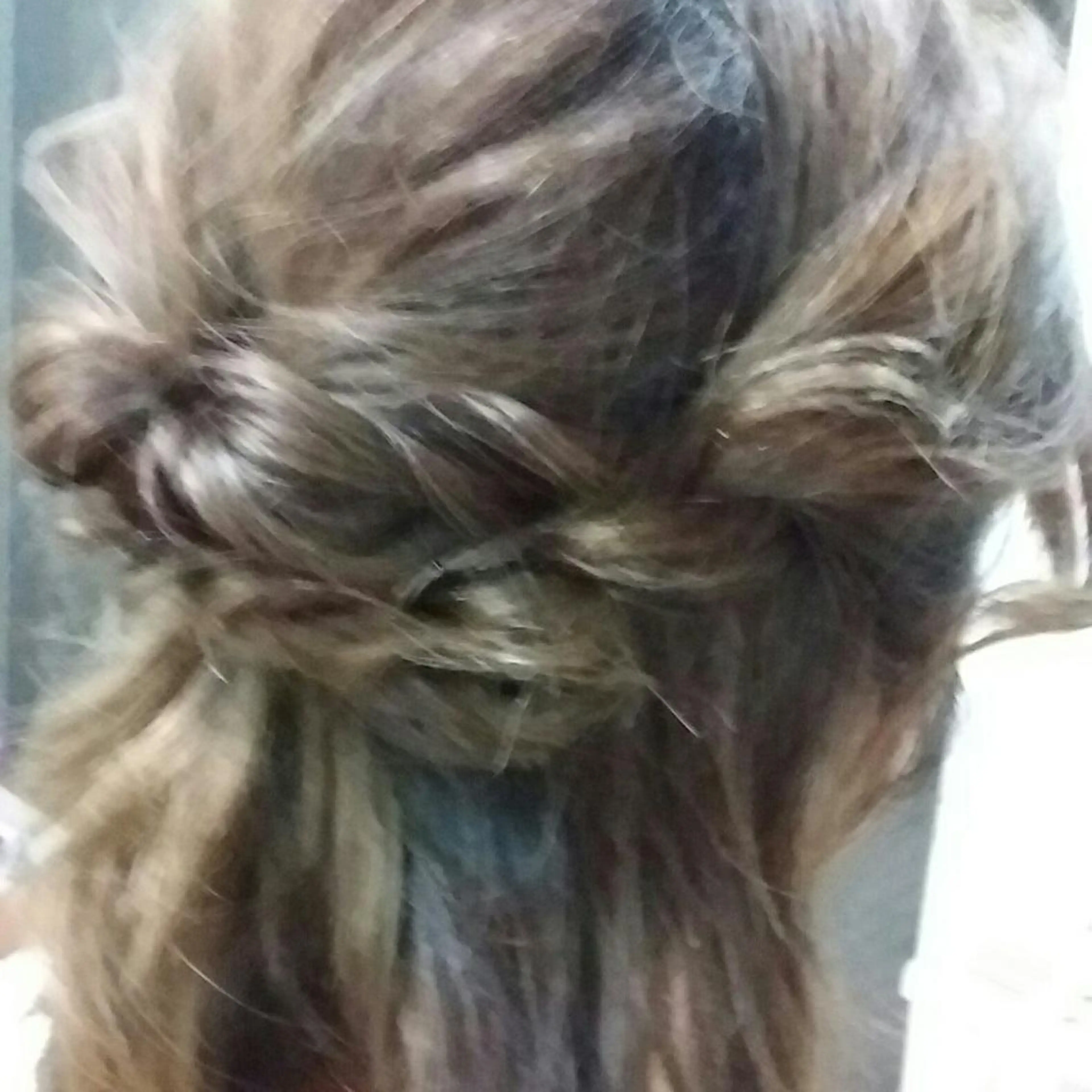 ヘアアレンジ ハーフアップ alpha. カラーエクステ下妻のヘアスタイル