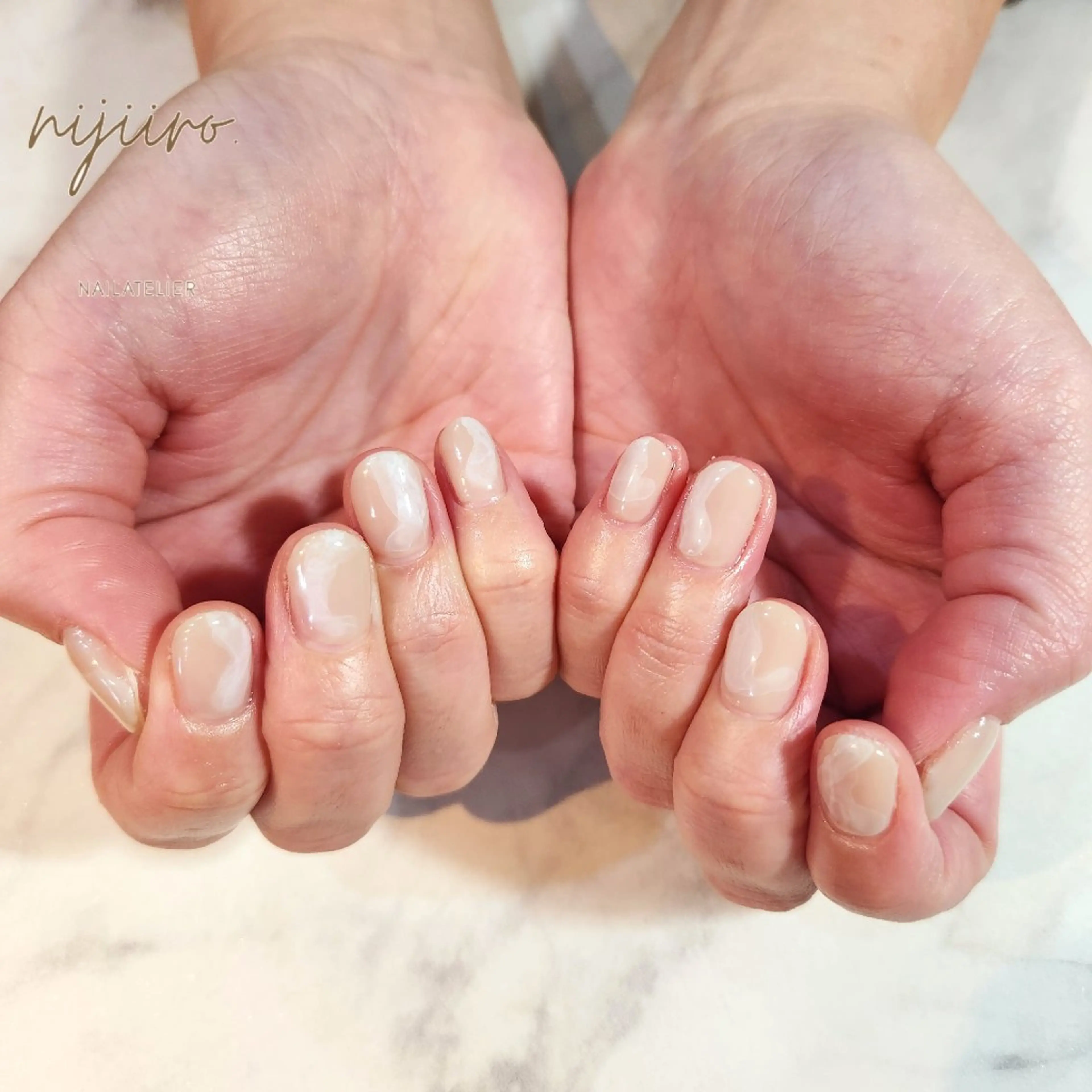 ネイル ハンドネイル nailatelier nijiiro.所属・nijiiro🌈 サトウのネイルデザイン