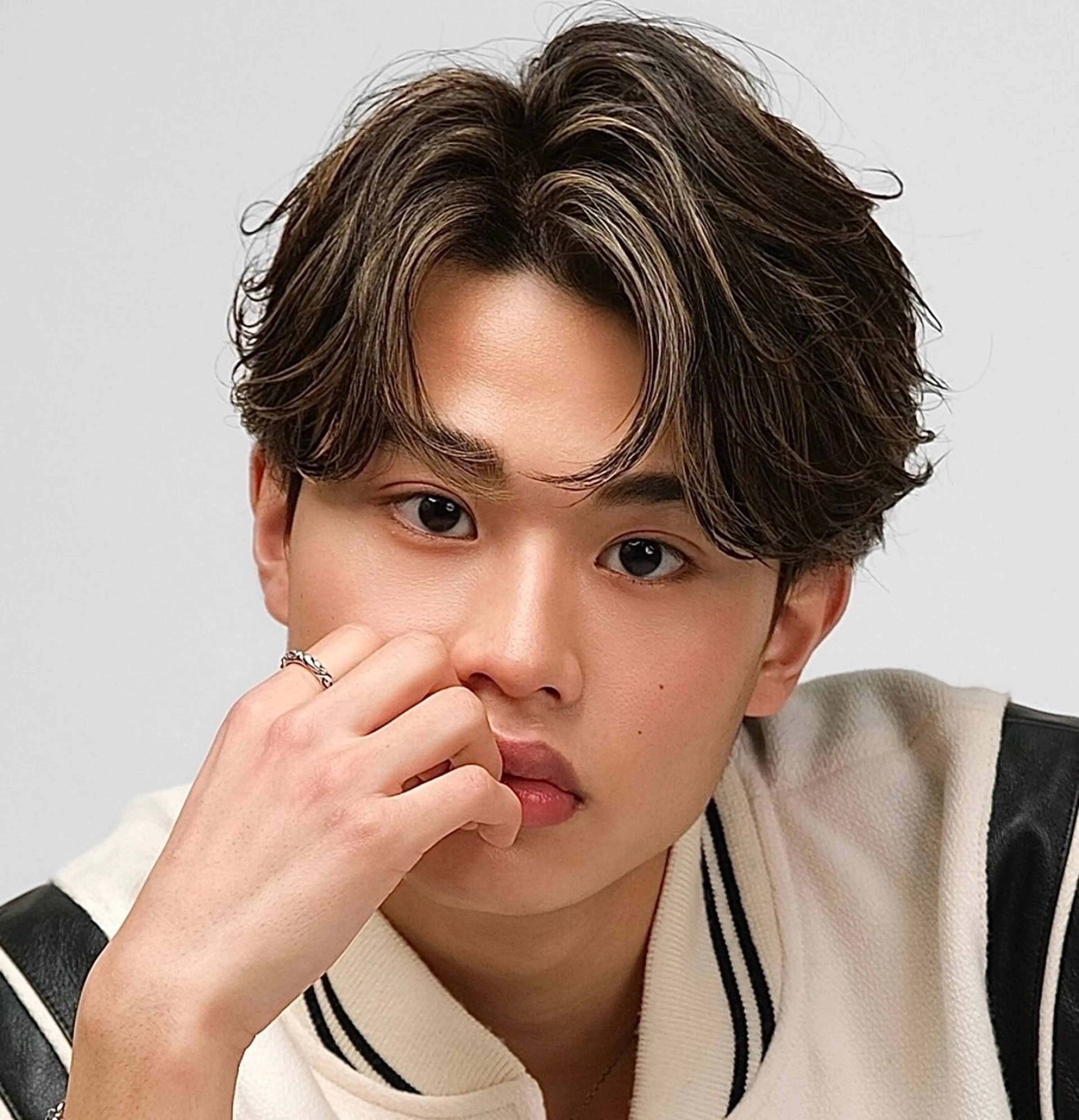 メンズ カット ヘアセット 遠藤 健登のヘアスタイル
