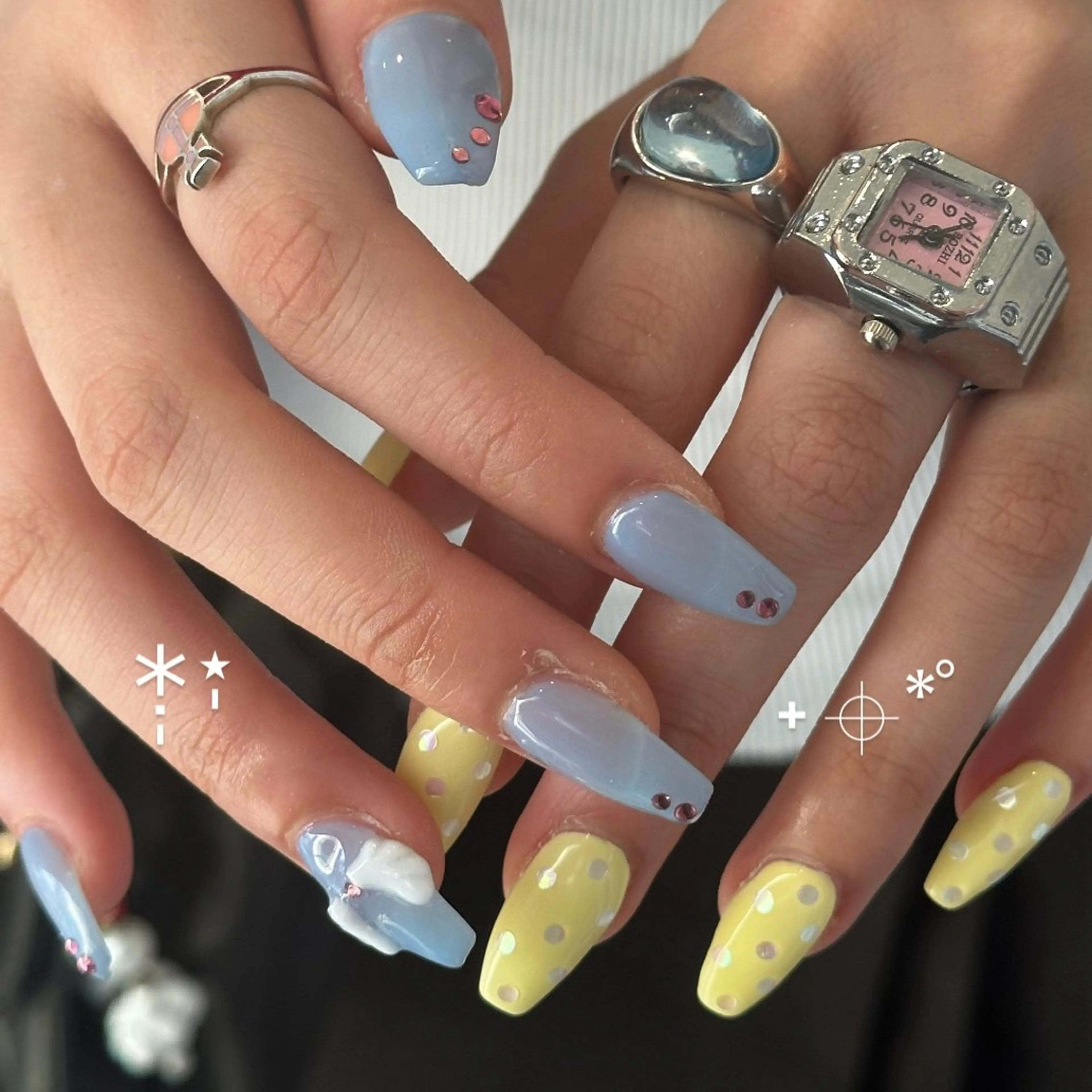 ネイル パステルネイル 春ネイル ハンドネイル WOLTOKYO yunaのネイルデザイン
