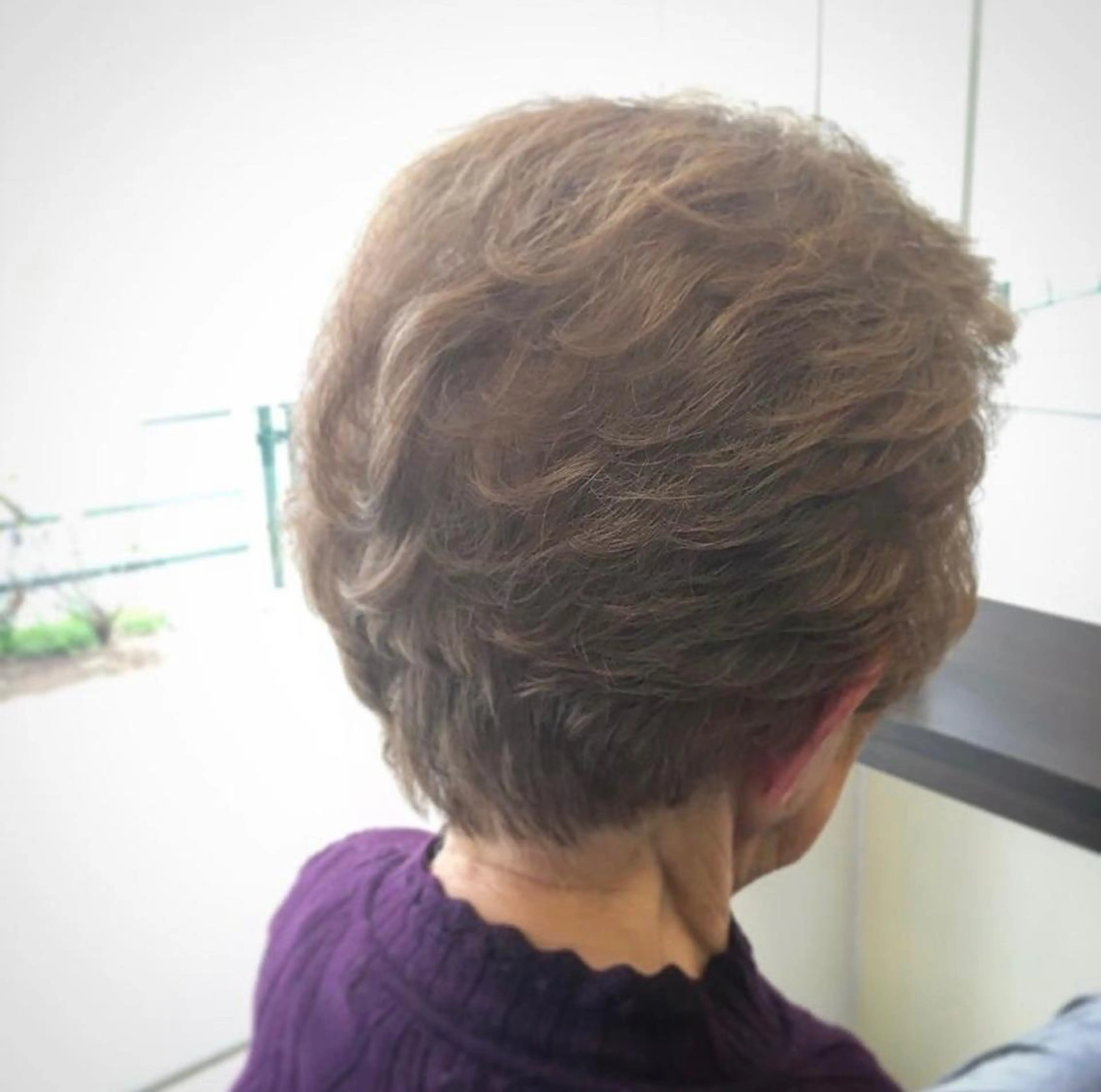 ショート パーマ ショートヘア sola方南町所属・原一真/ 外国人ショートヘアのヘアスタイル