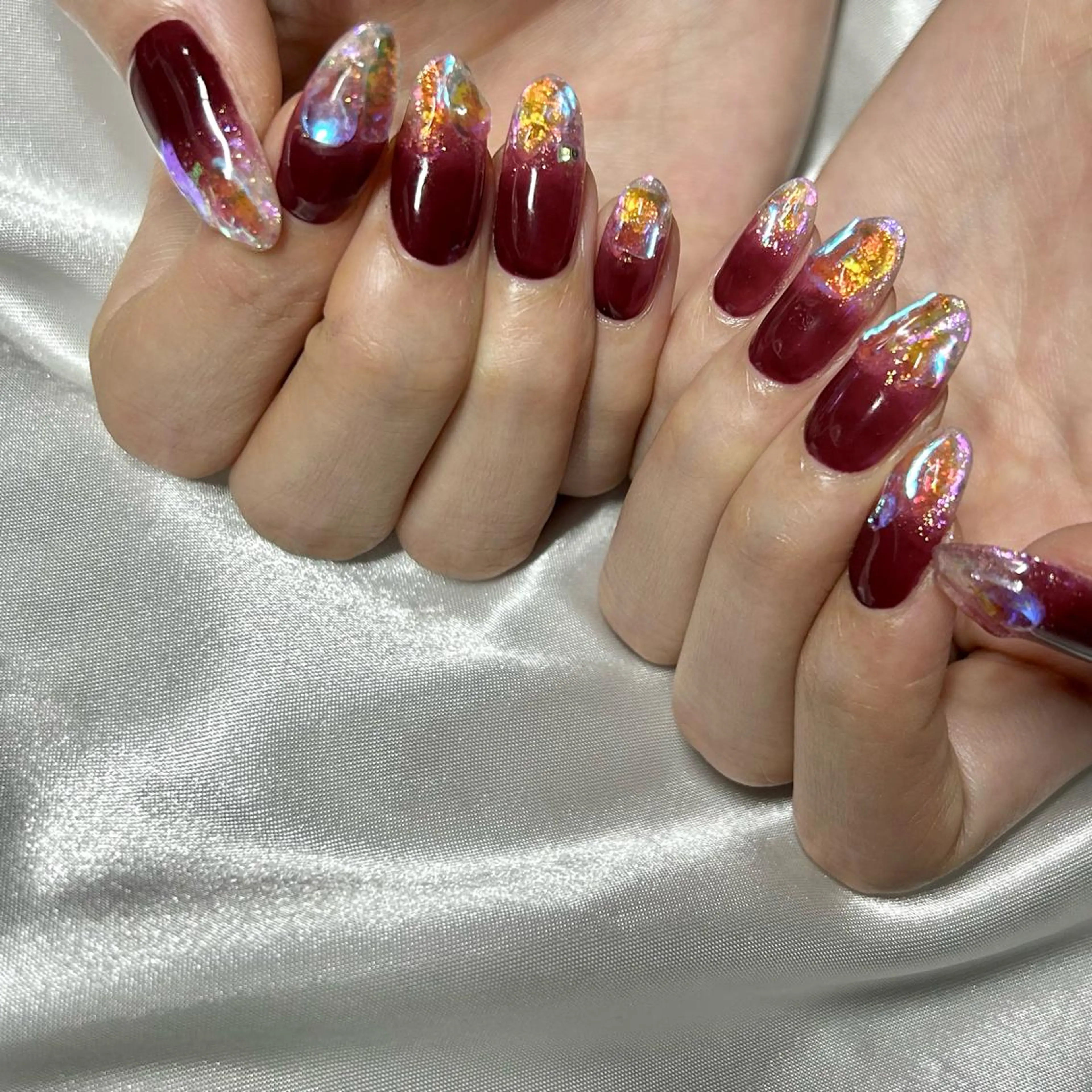 ネイル ハンドネイル フットネイル m apart ment nailのネイルデザイン