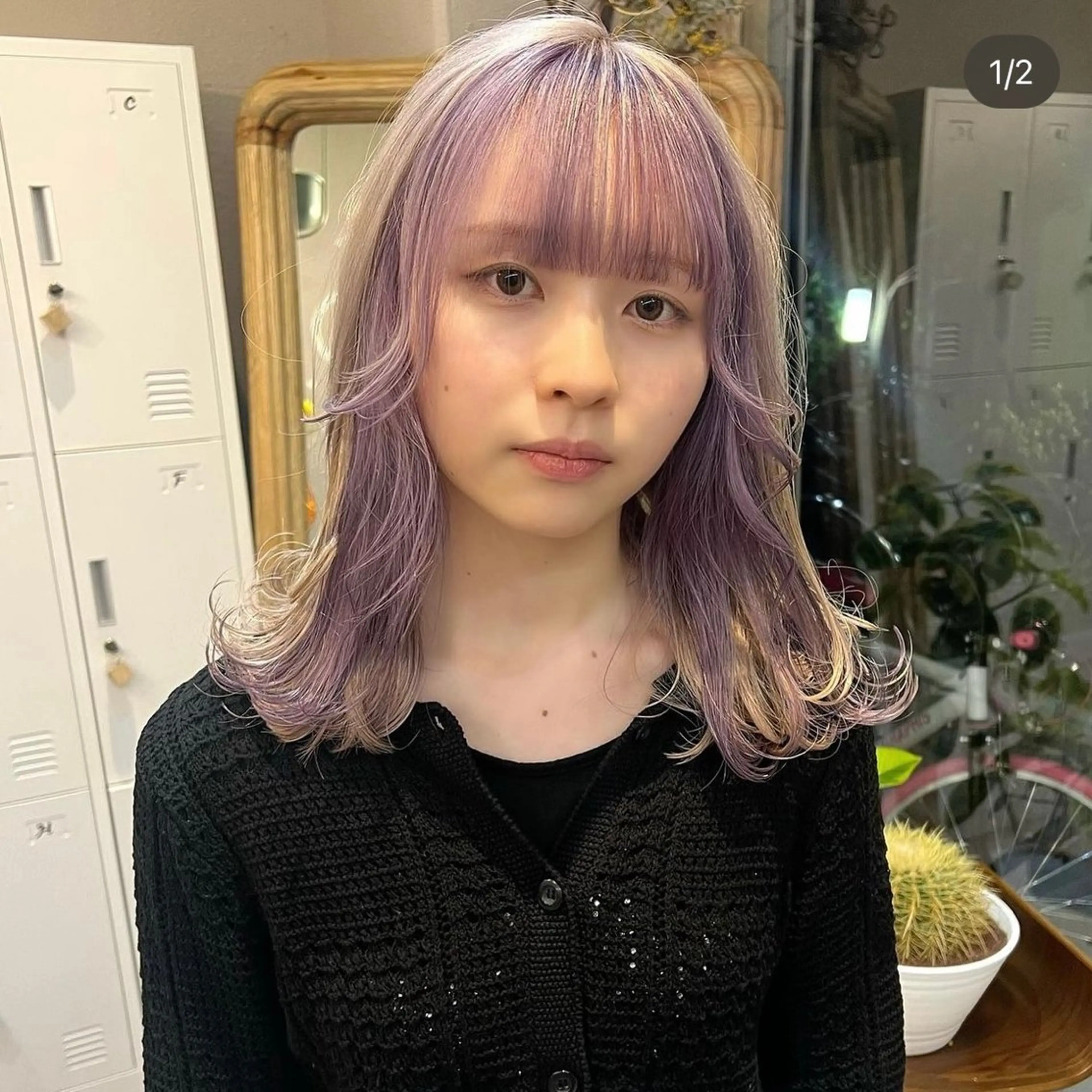 セミロング カラー cope'u  emu所属・cope'u moneのヘアスタイル