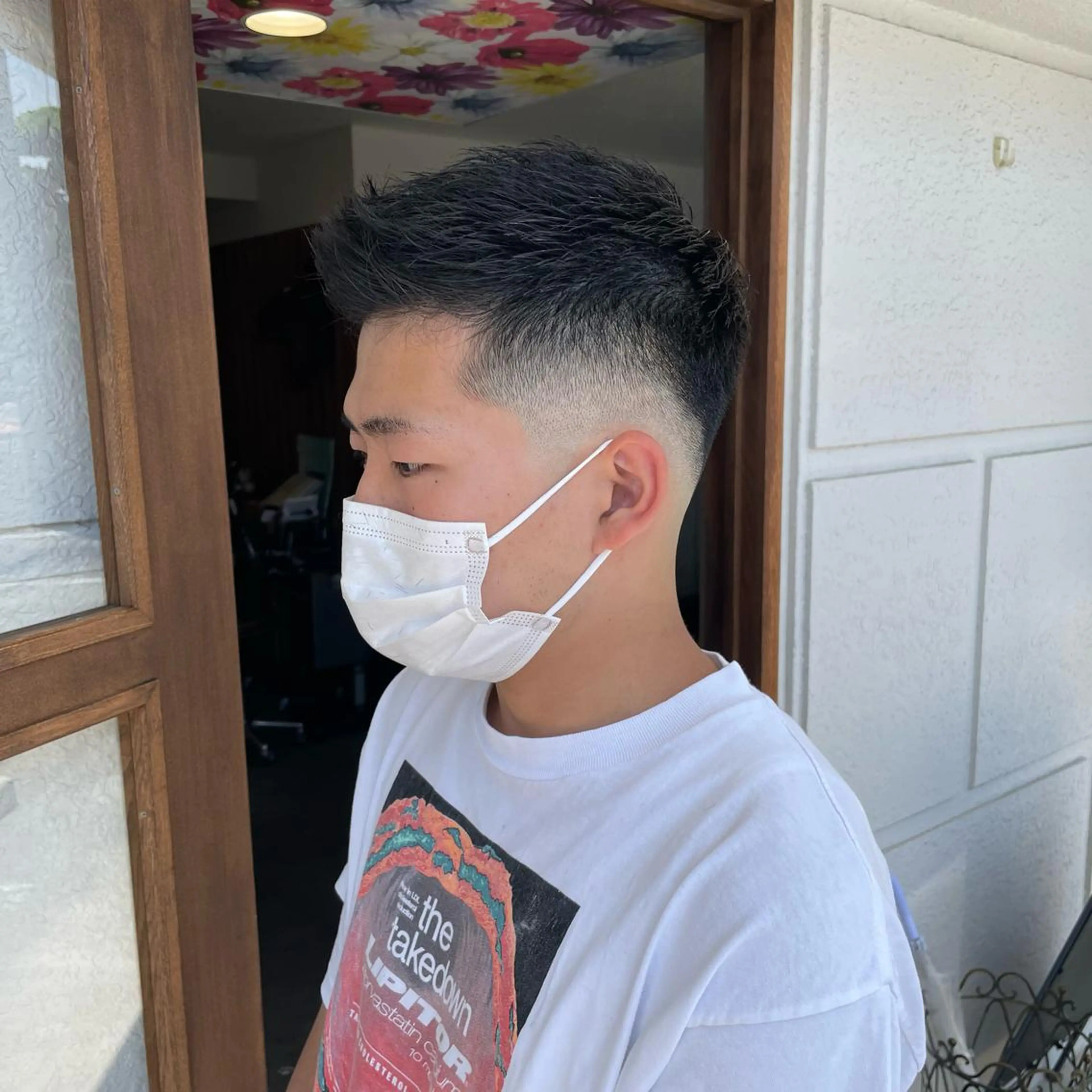 ショート メンズ 渡邉 聖希のヘアスタイル