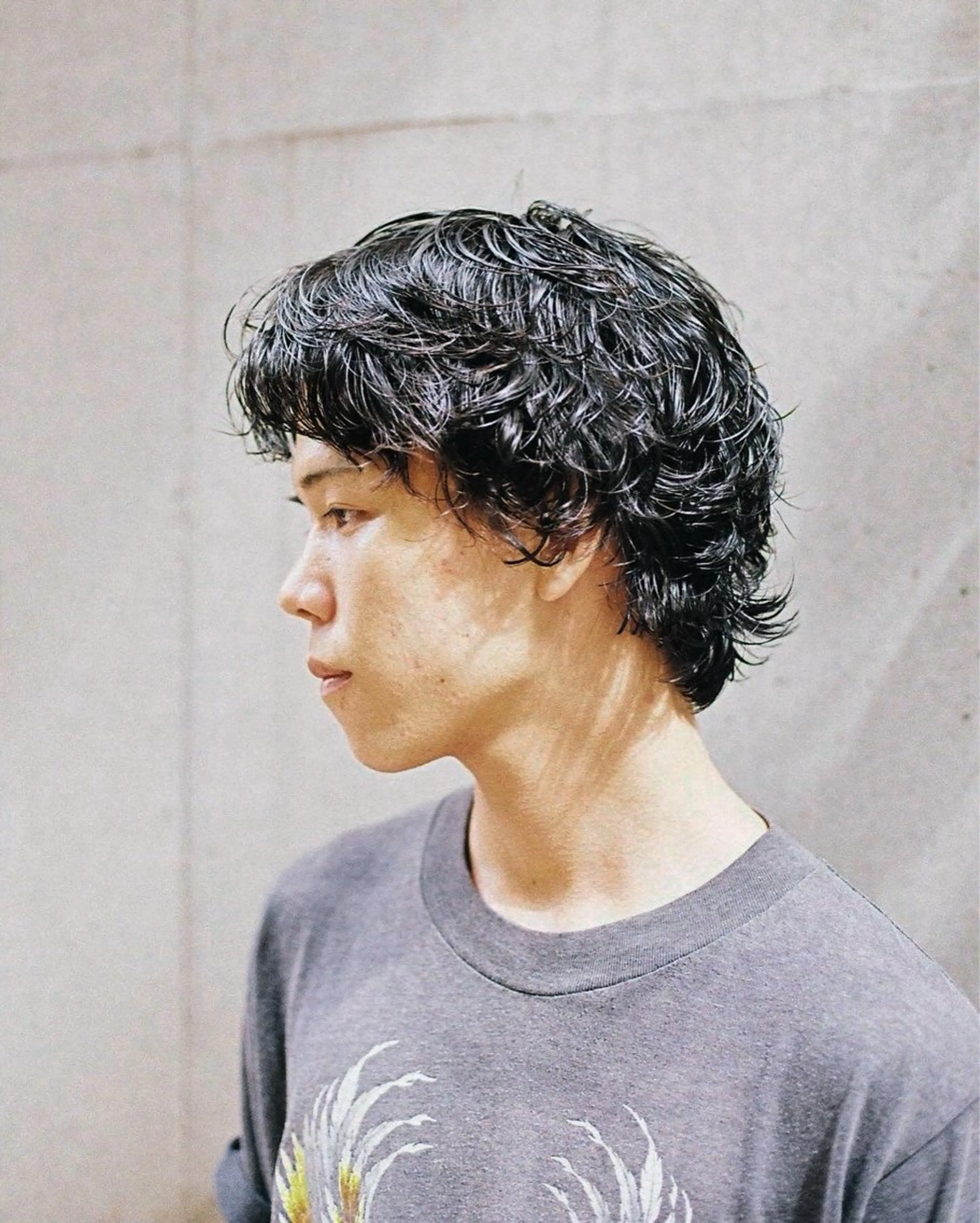 パーマ メンズ 似合わせカット /パーマ岡本淳平のヘアスタイル