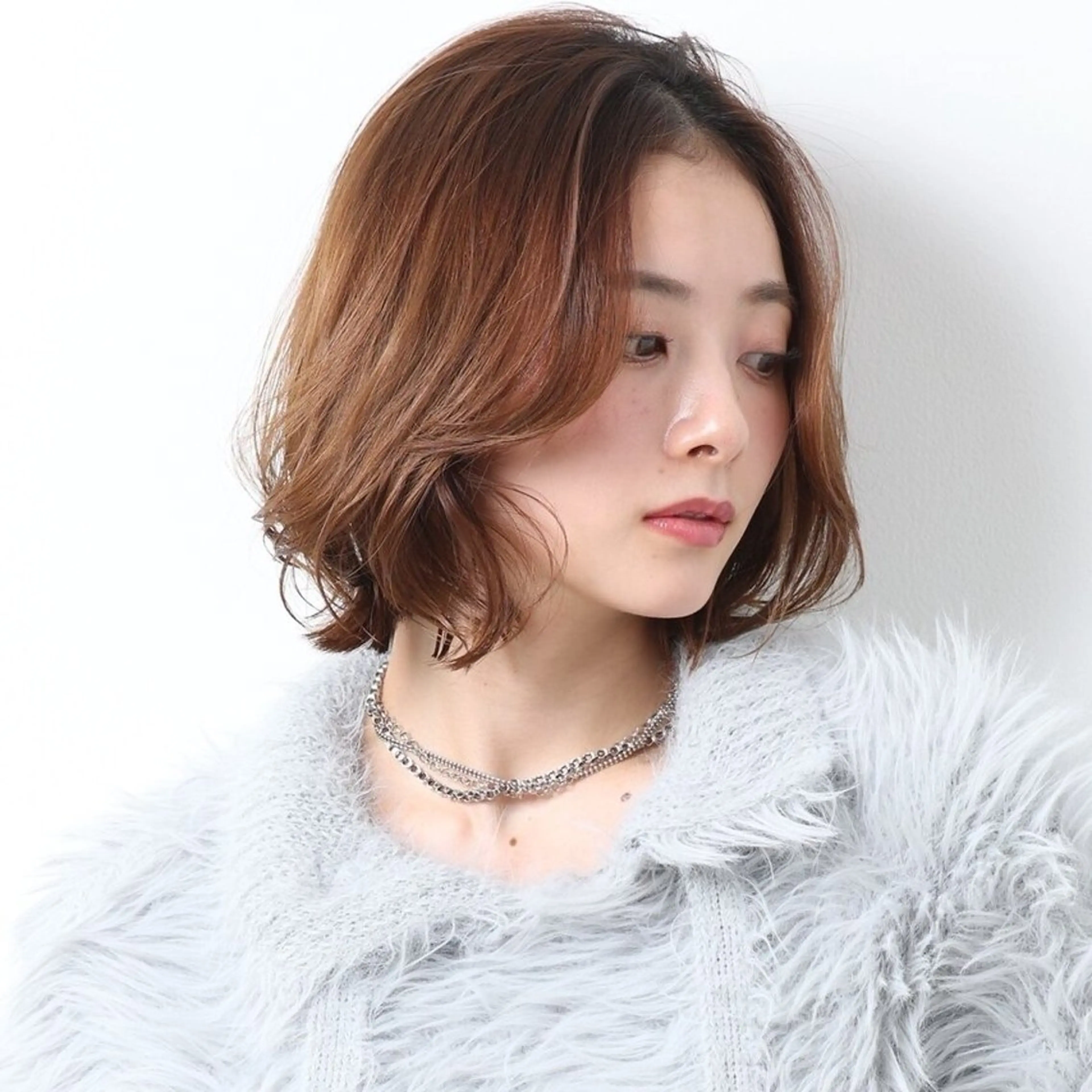 ショート カラー パーマ ボブ 小顔カット カット ヘアカラー トリートメント 自由が丘×似合わせ ディレクター枦山大将のヘアスタイル