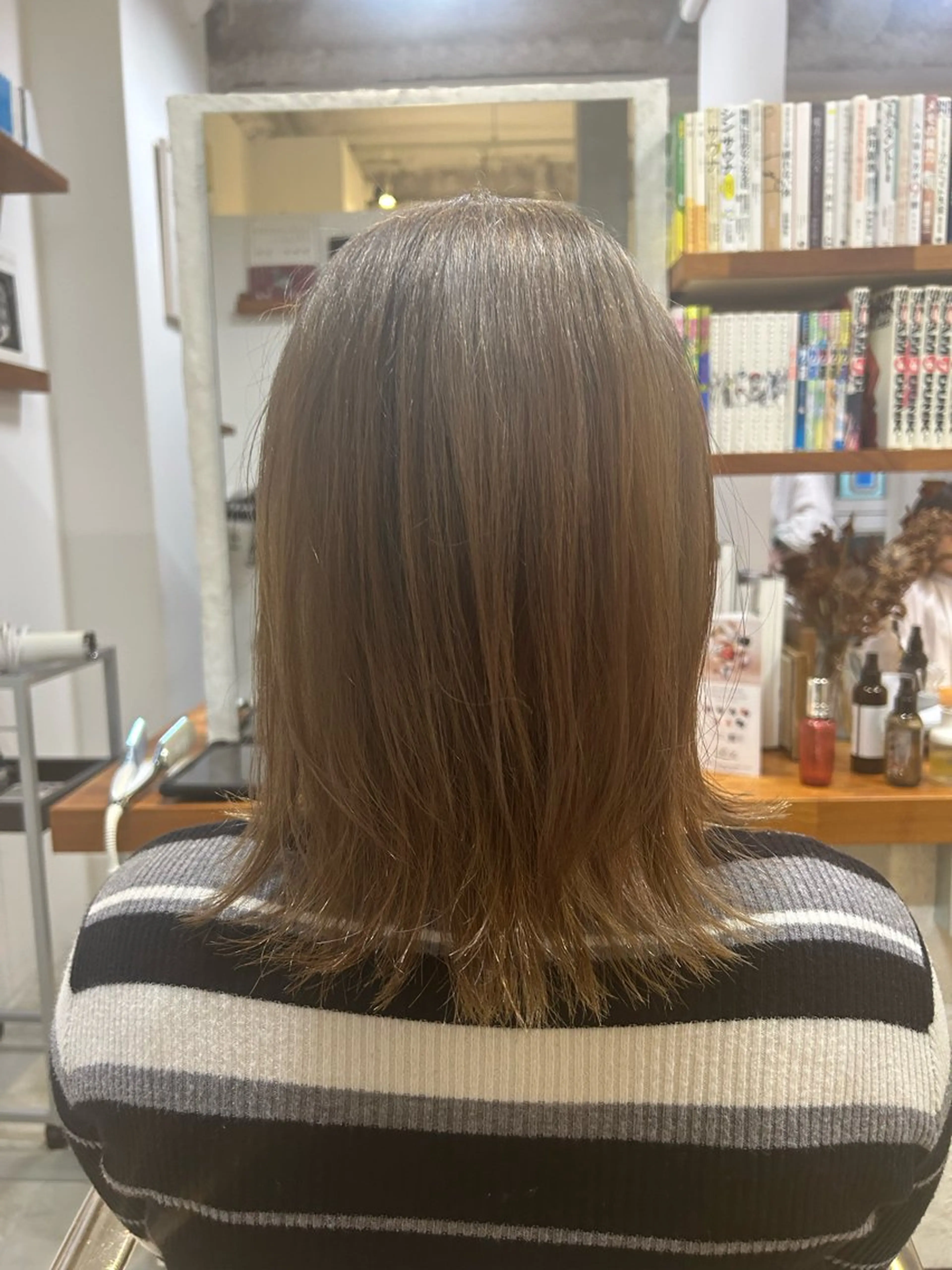 セミロング カラー カット ヘアカラー 櫻井園子🌸 久屋大通/高岳のヘアスタイル