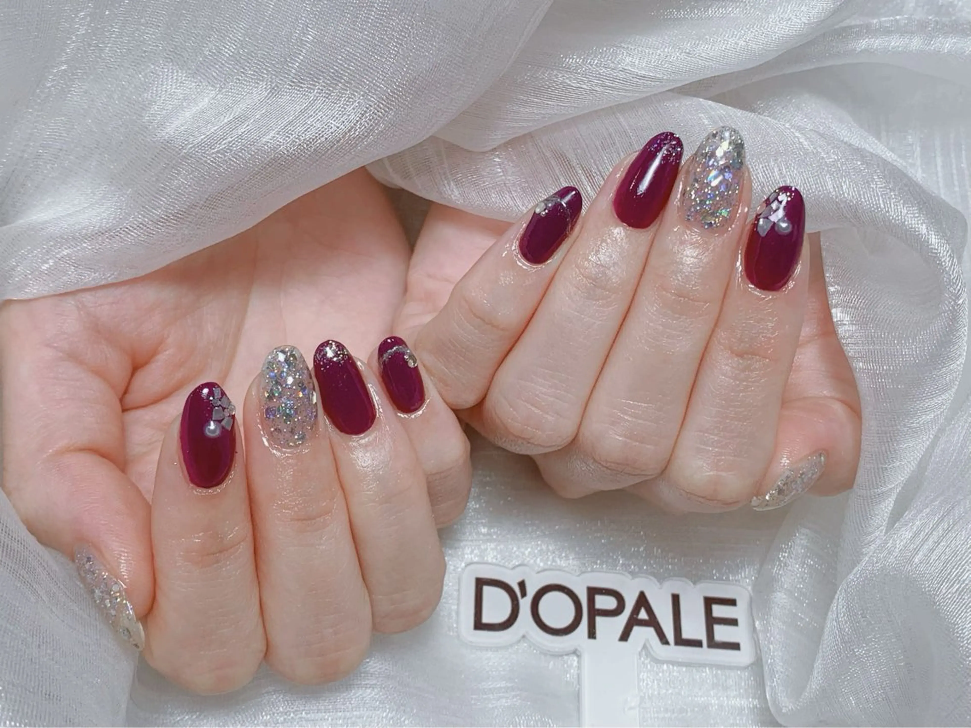 ネイル ハンドネイル D‘OPALEサロン所属・トパサロン 上野kkのネイルデザイン