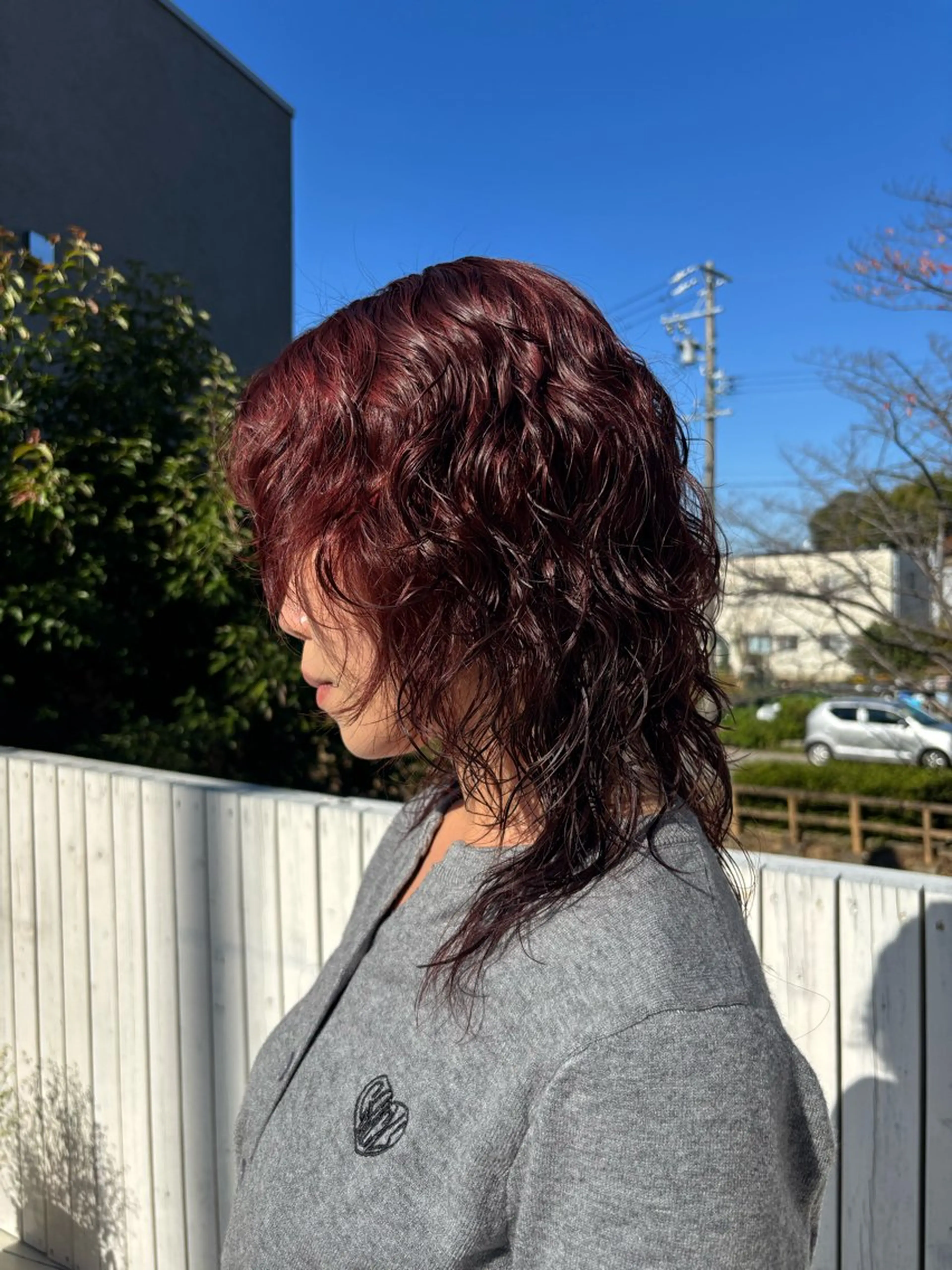 ロング ウルフカット 工藤 暖のヘアスタイル