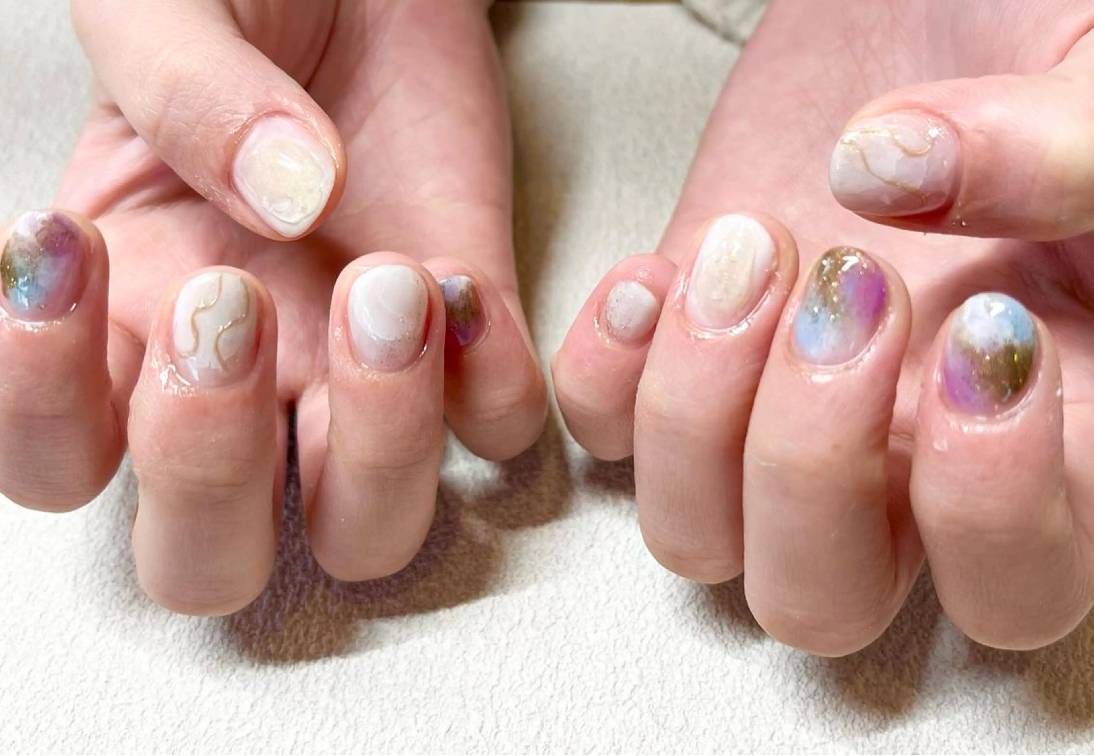 ネイル ハンドネイル 小河 仁美のネイルデザイン