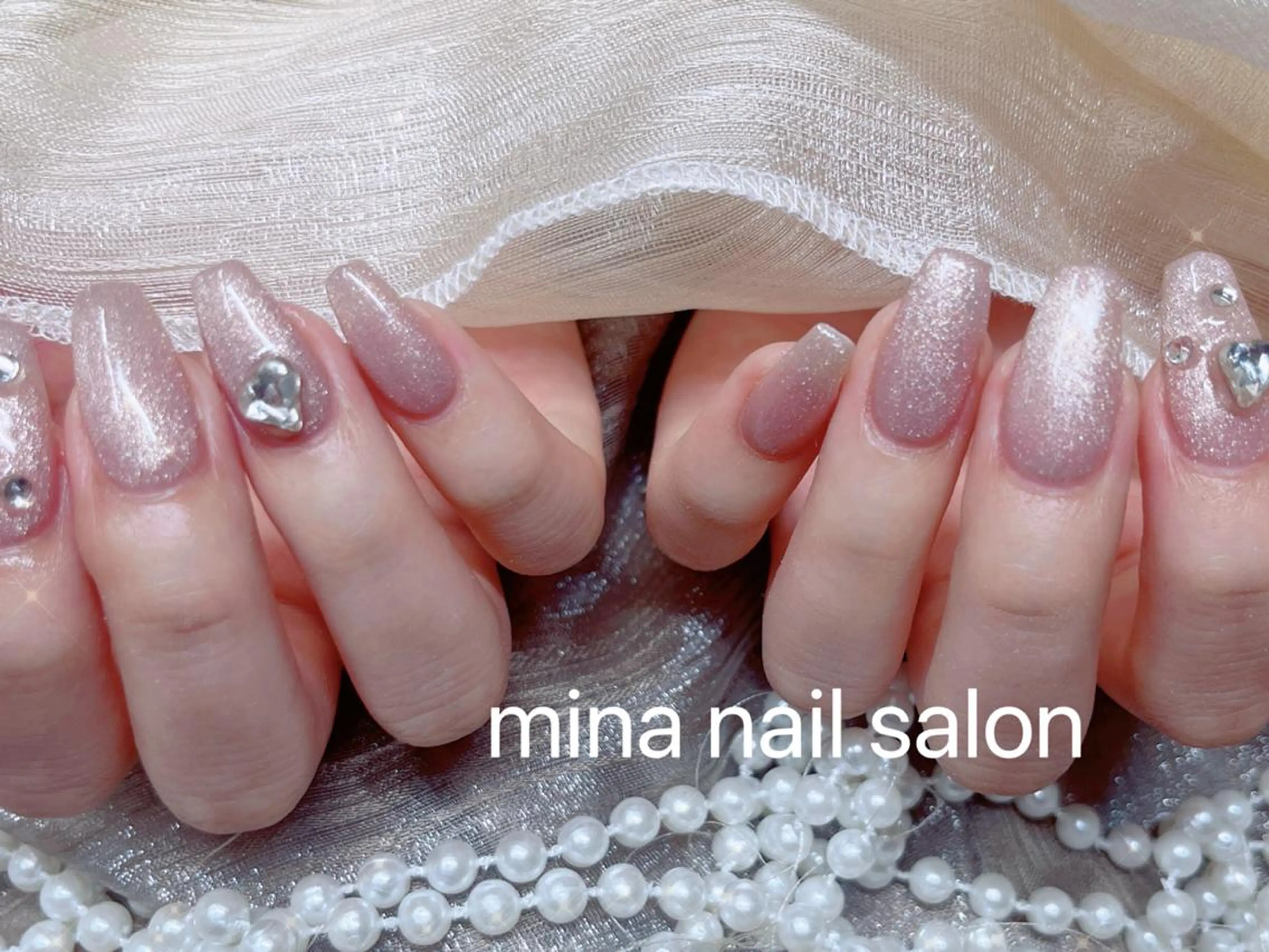 ネイル Mina🧸 韓国風ネイル🎀のネイルデザイン