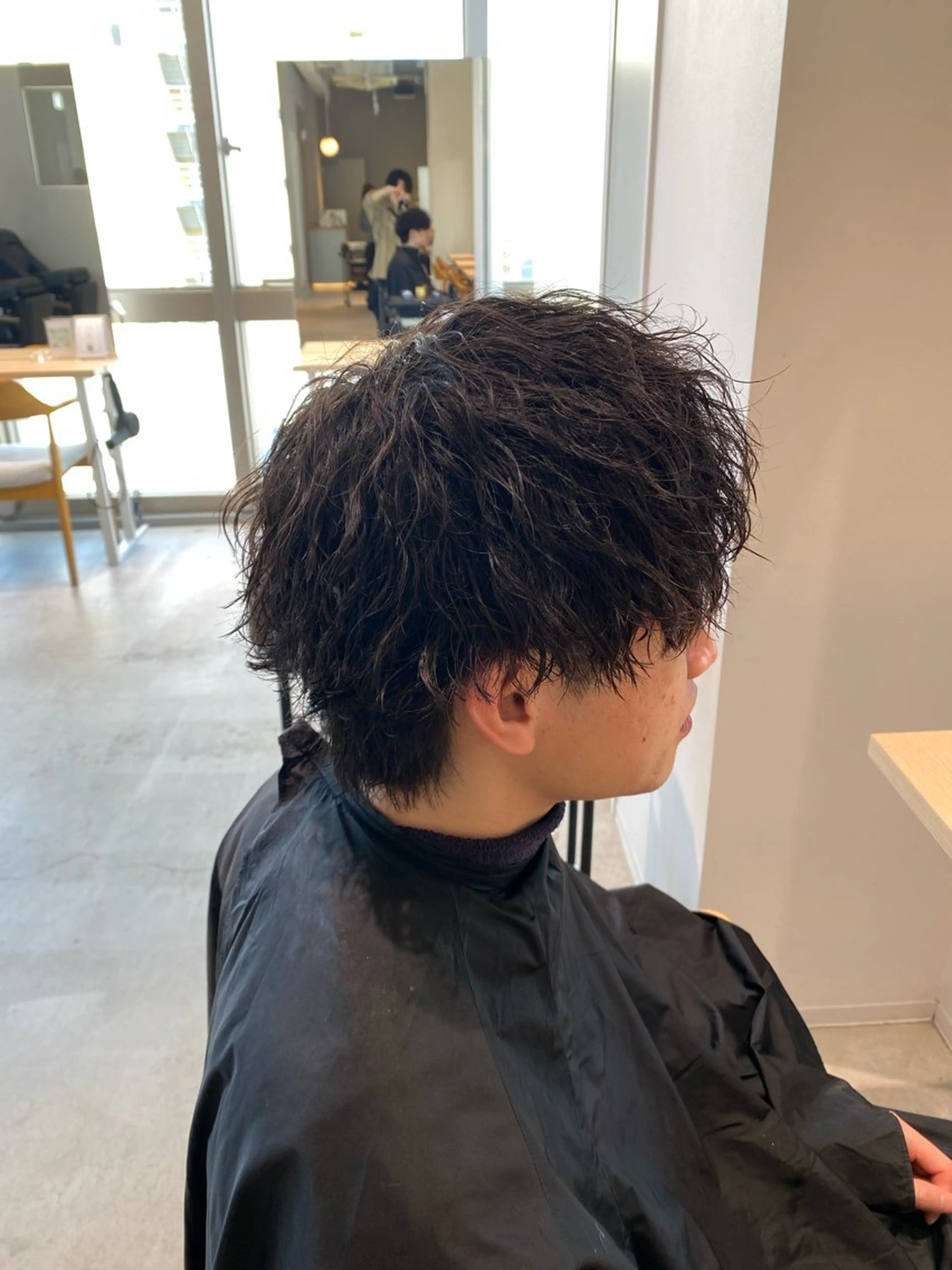 ショート パーマ AI　TOKYO hair 名古屋所属・波多野タケシ/ 縮毛矯正特化のヘアスタイル
