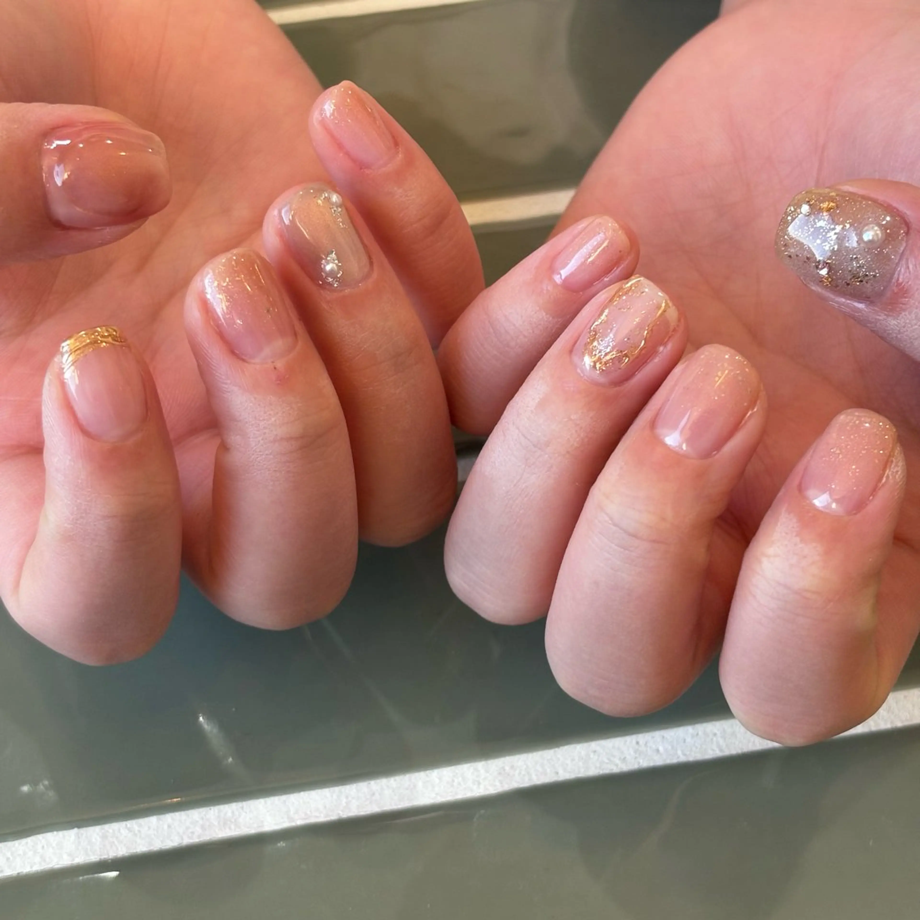 ネイル シンプルネイル SOL所属・SOL　nail イマナカのネイルデザイン