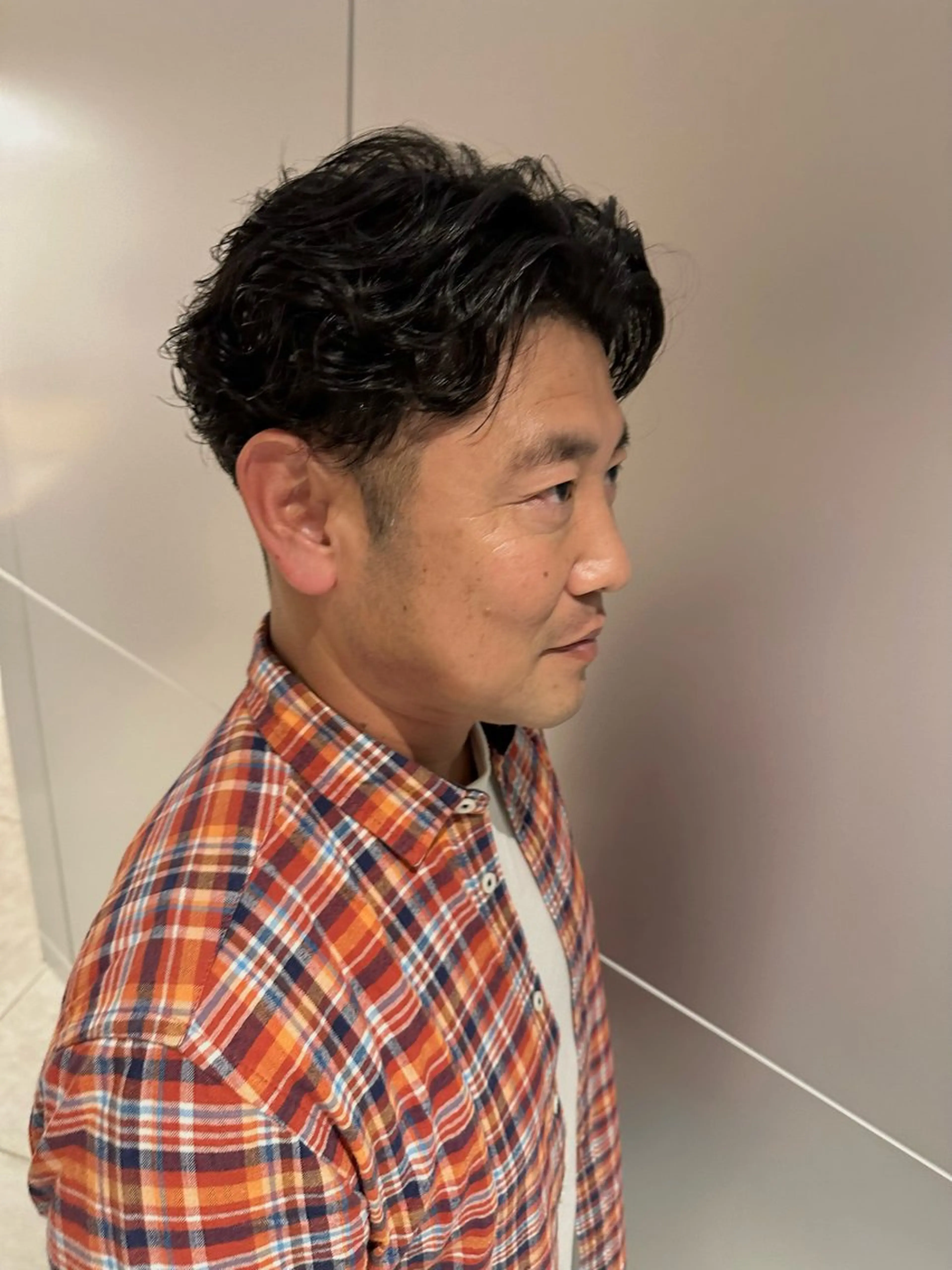 ショート パーマ メンズ メンズパーマ メンズパーマ達人/ フェード/イツキのヘアスタイル