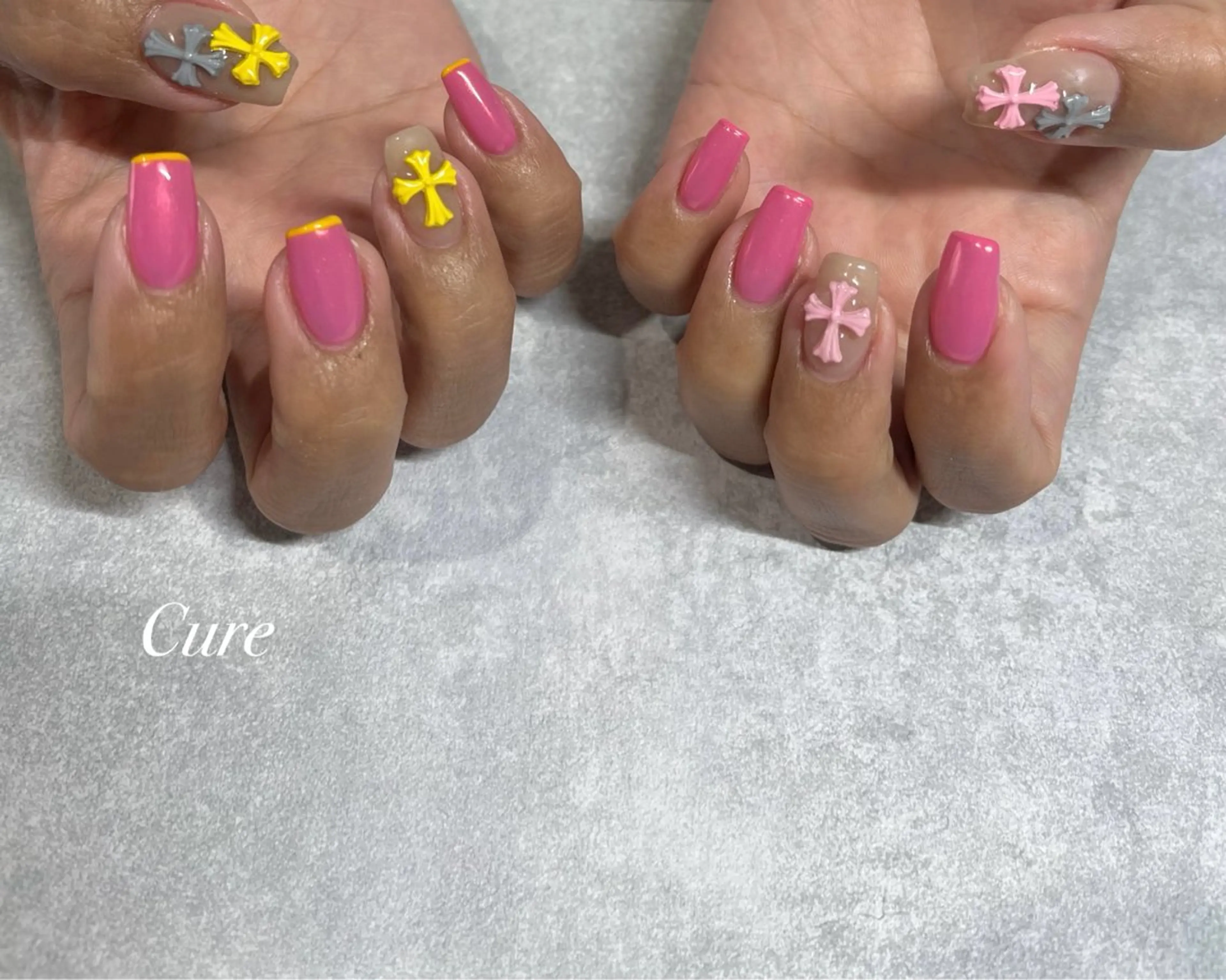 ネイル ハンドネイル Nail&まつげエクステSalon Cure所属・岡本 奈央子のネイルデザイン