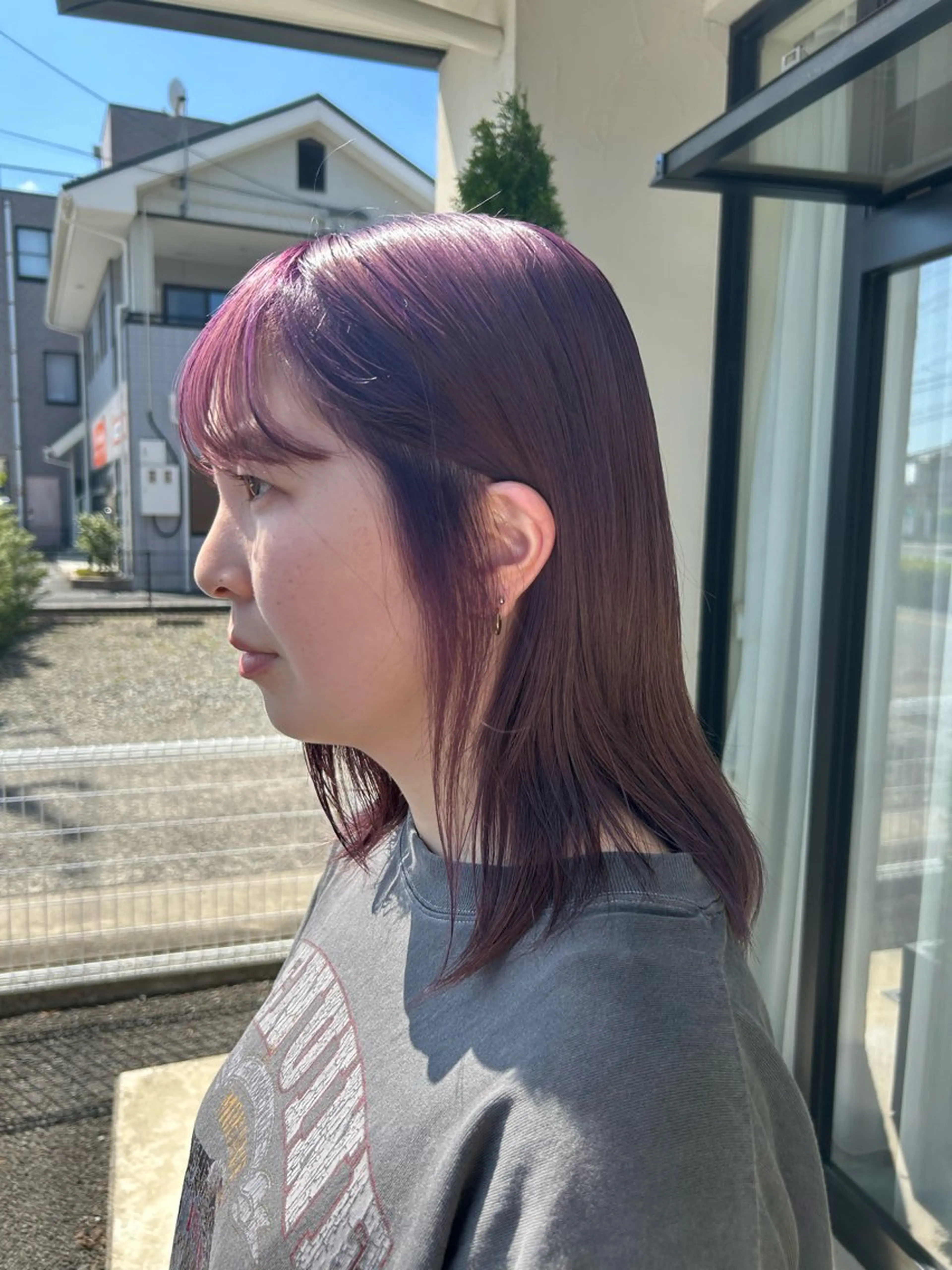ミディアム ヘアカラー uLu【ウル】所属・🦖manami 🦖のヘアスタイル