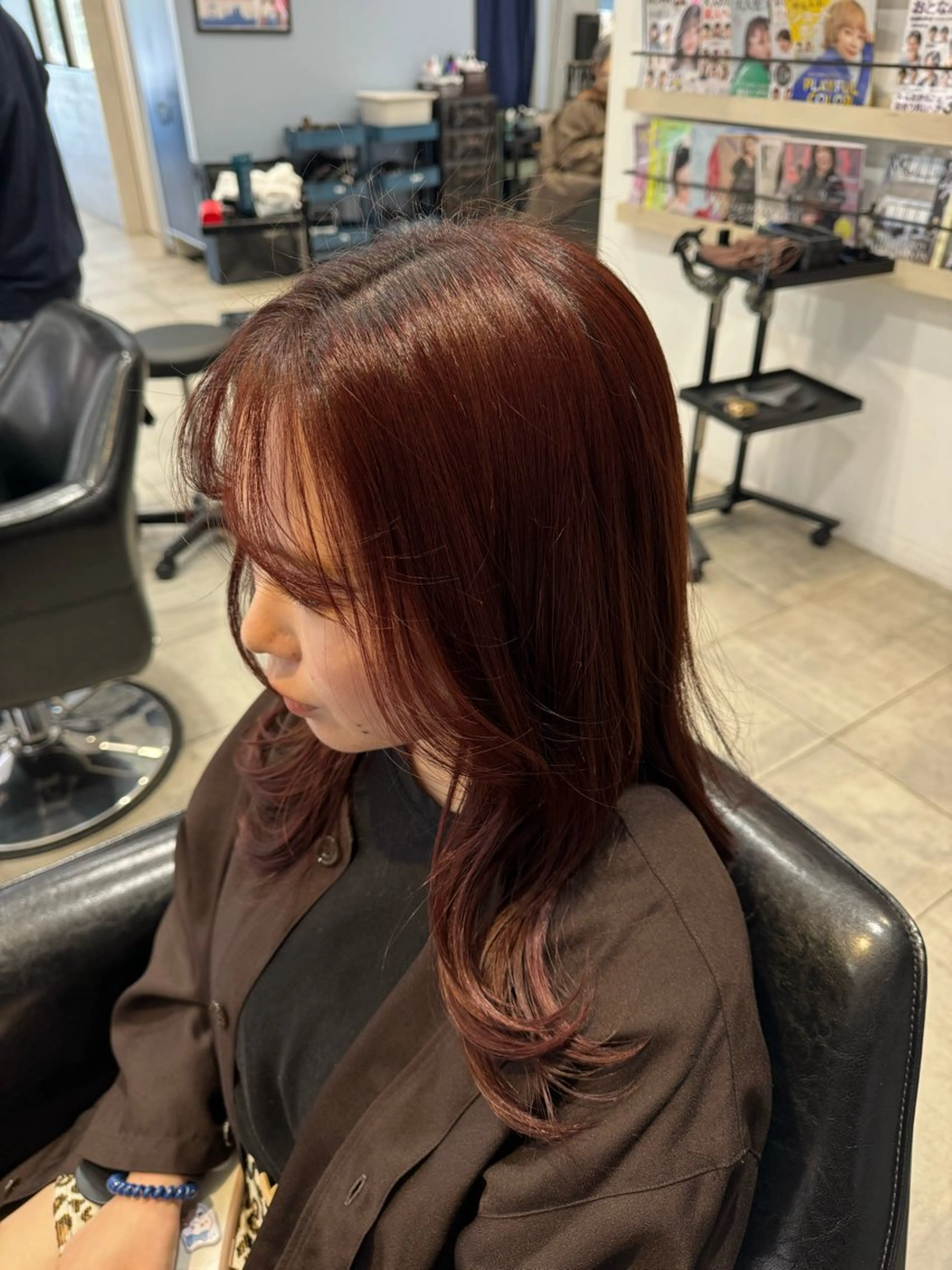 カラー シールエクステ earth/sayaのヘアスタイル