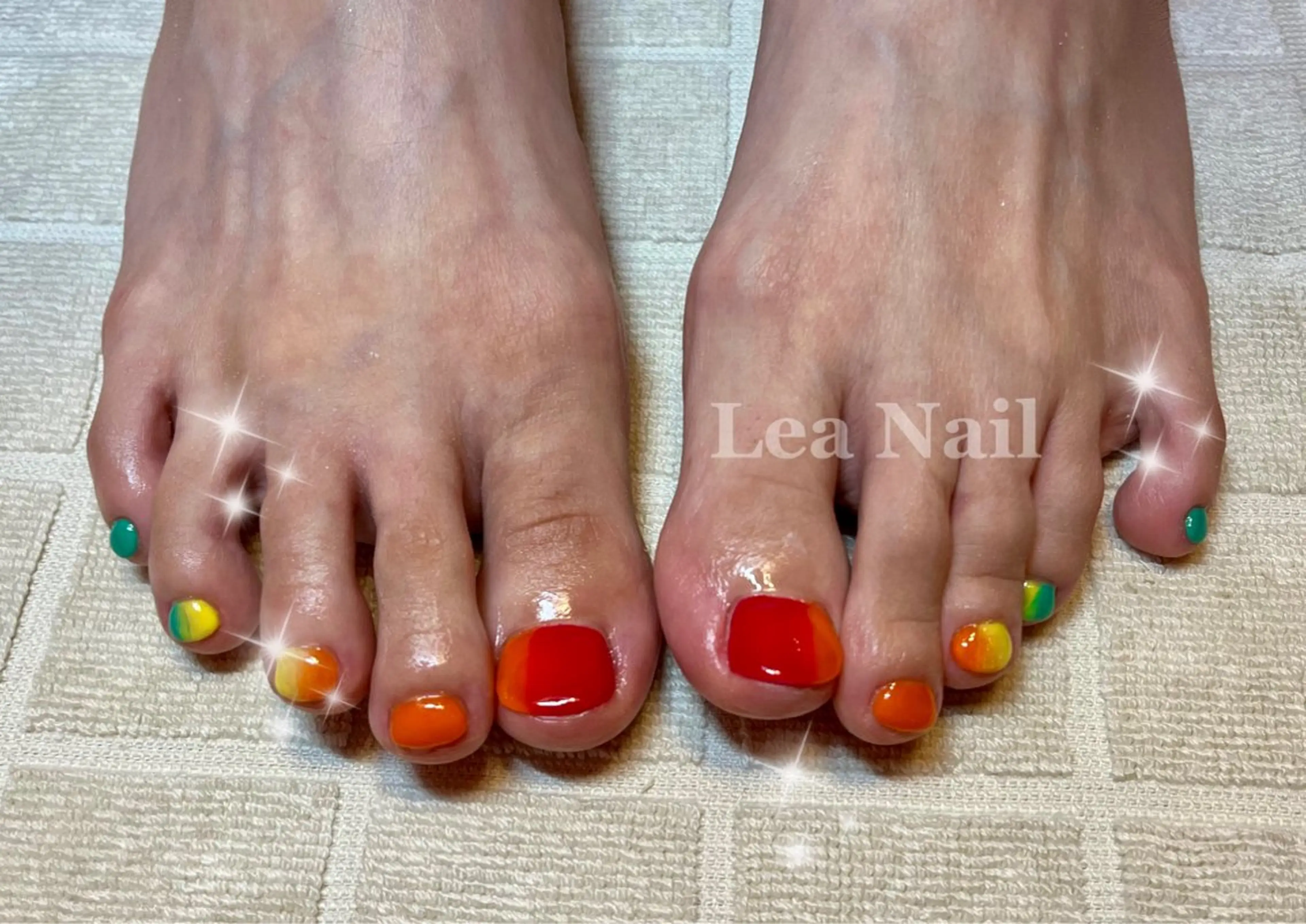 ネイル グラデーション Lea Nailのネイルデザイン