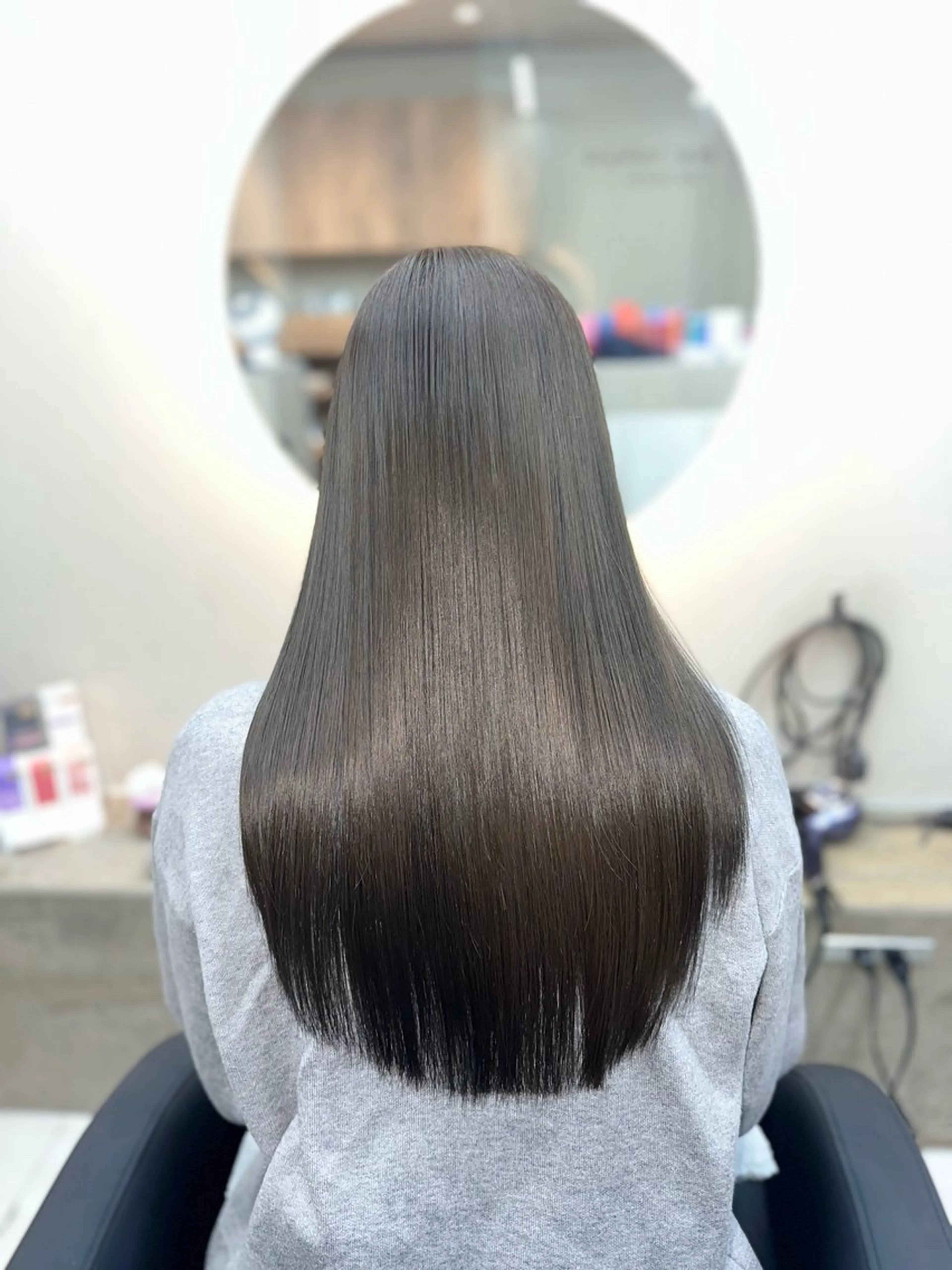 ロング カラー パーマ 縮毛矯正 【髪質改善特化】 tamのヘアスタイル