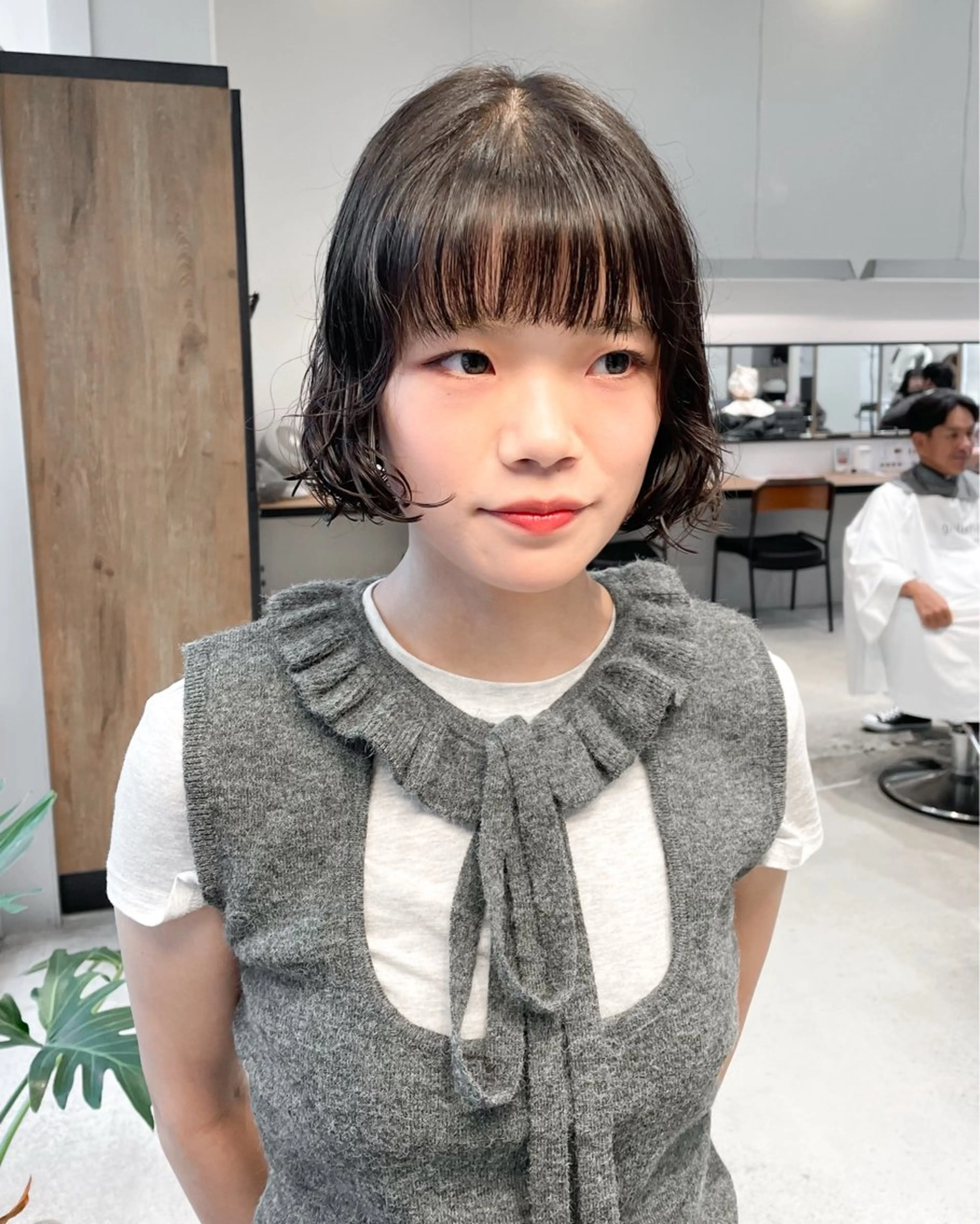 パーマ 金本 麗美のヘアスタイル