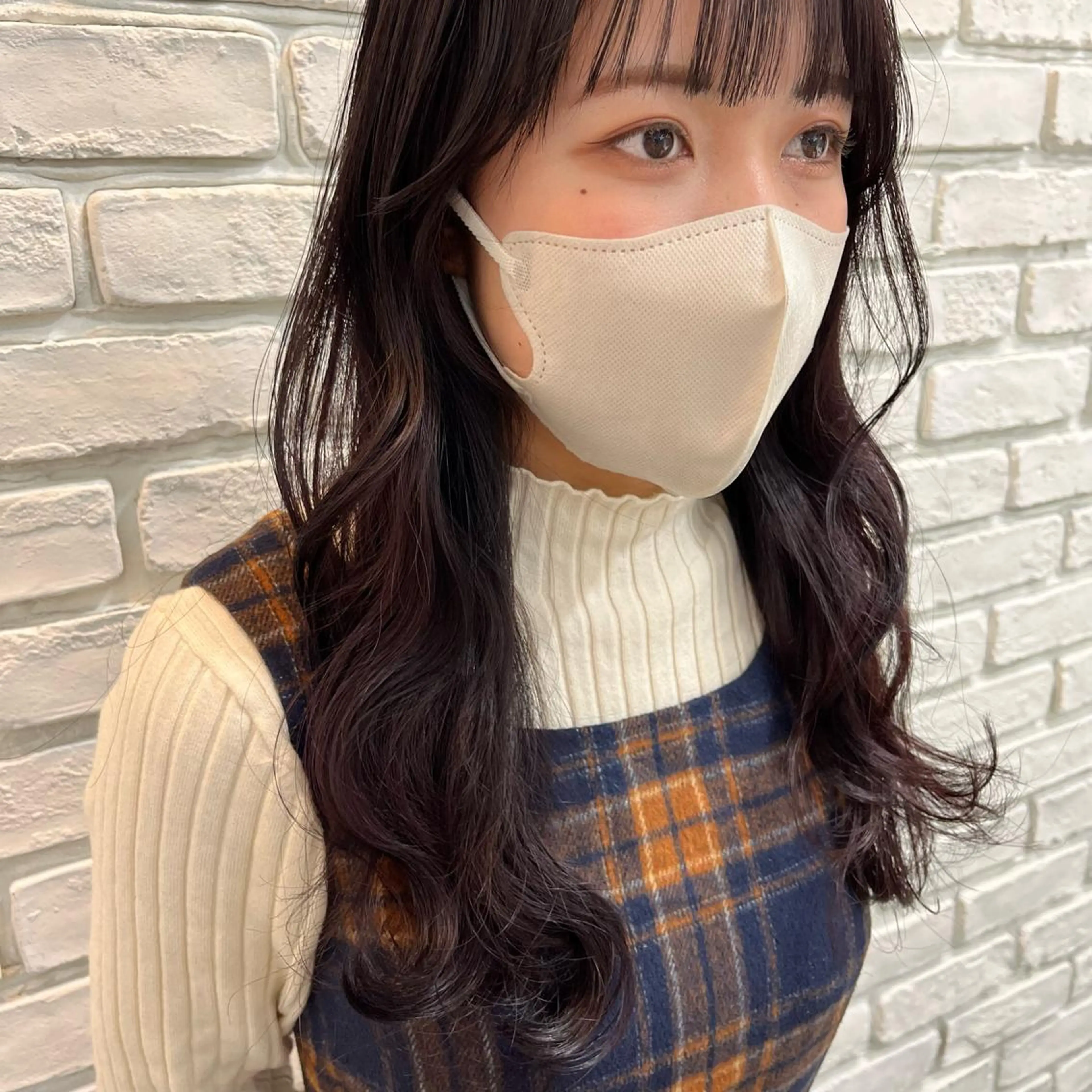 ロング カラー ディープラベンダー ラベンダーカラー カット ヘアカラー トリートメント SOYON 🤍CHIZU🤍.のヘアスタイル